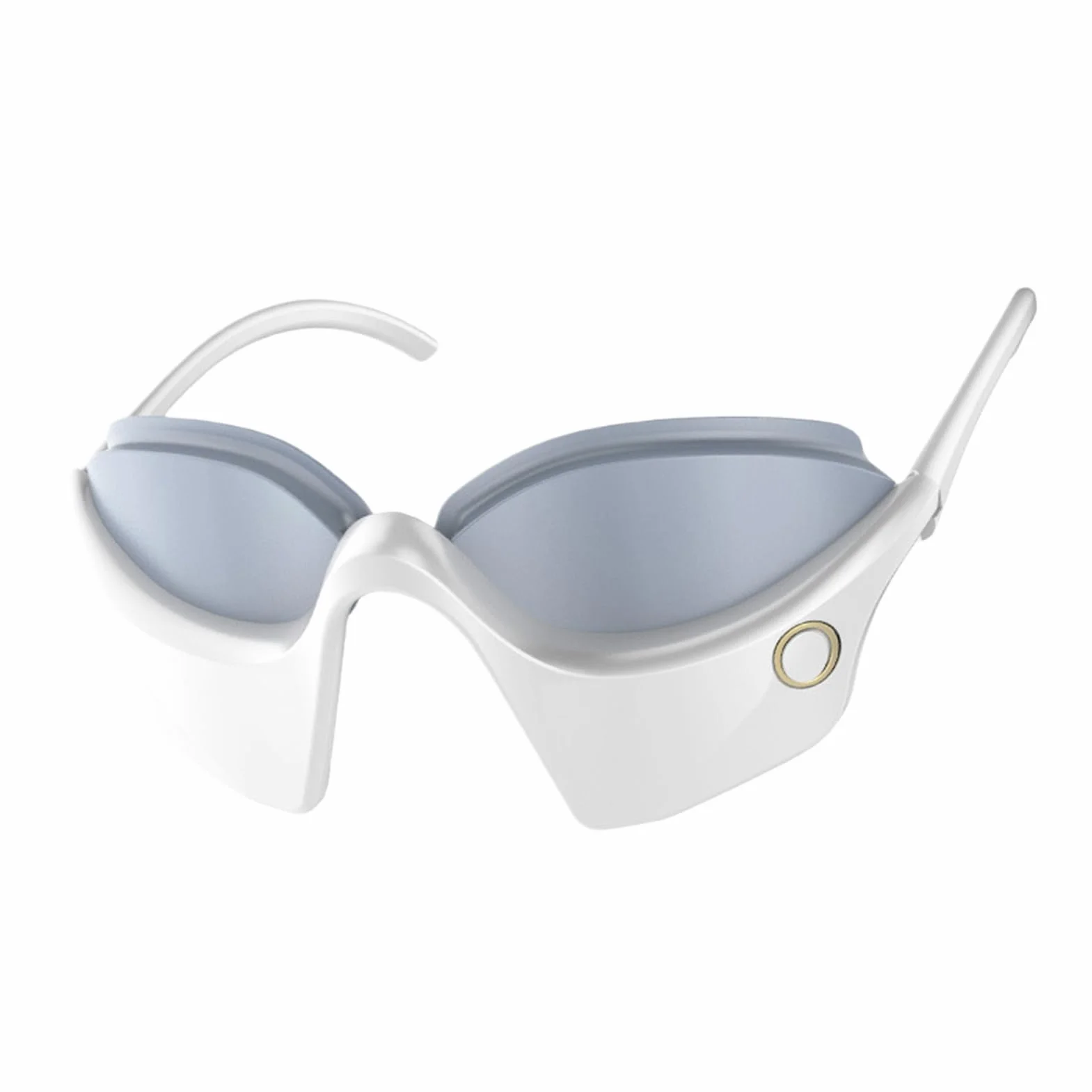 Massager per occhi intelligente con calore, occhiali massaggianti riscaldati, maschera da sonno ricaricabile con timer smart 360°
