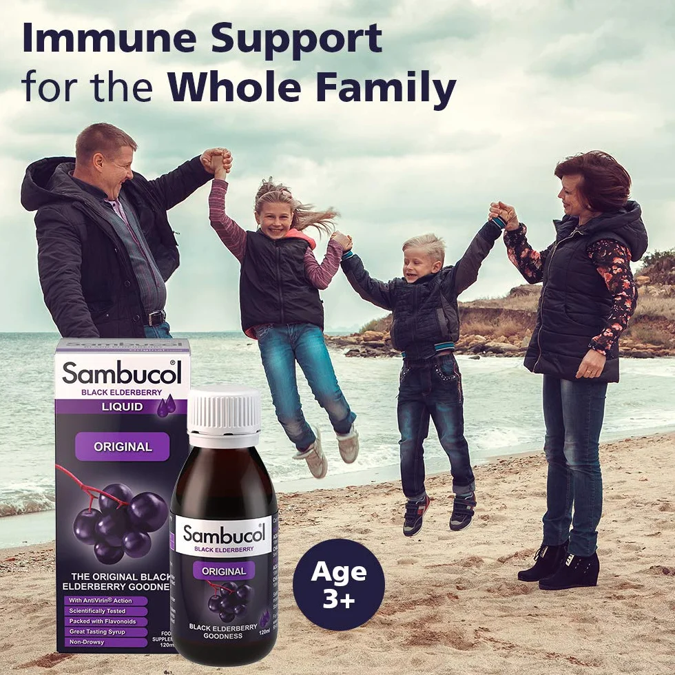 Sambucol Black Elderberry Original Liquid, 1 kg