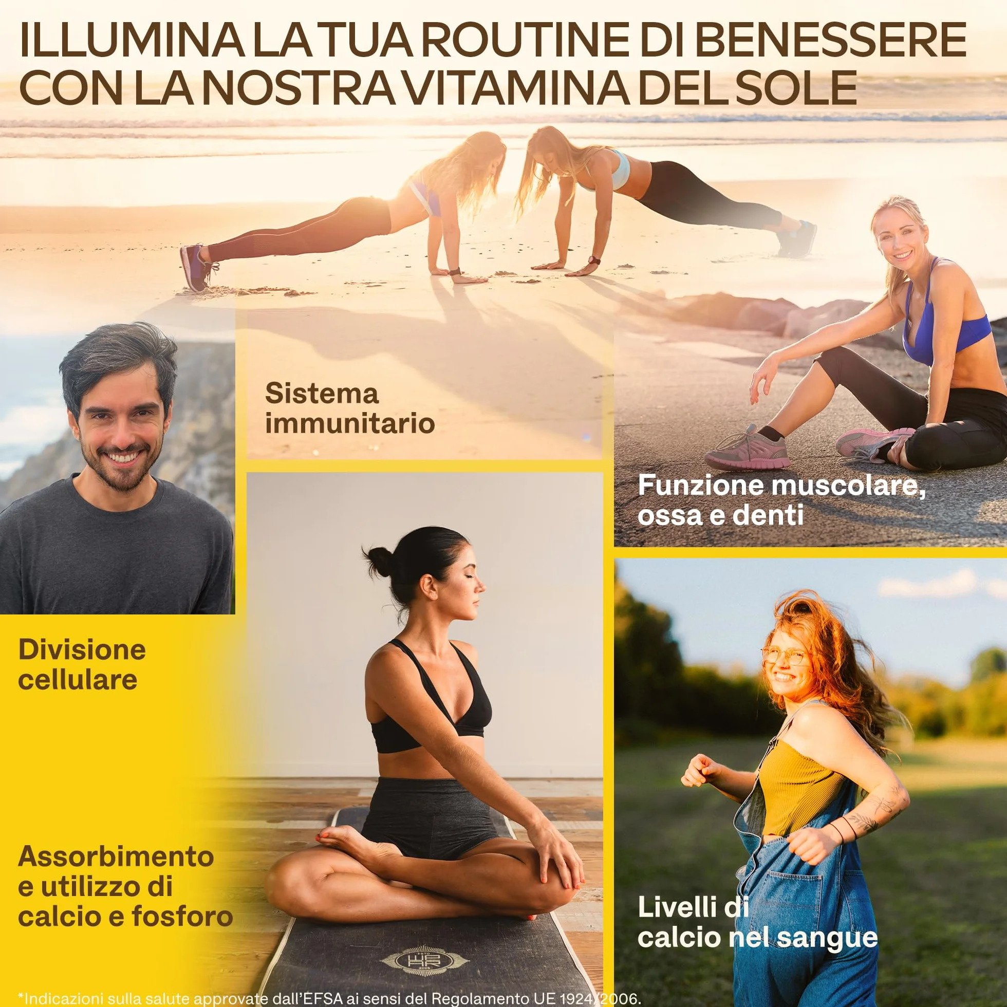 Vitamina D3 2000 UI [Fornitura di 1 Anno] - Integratore Vitamina D 2000 UI con Olio EVO per assorbimento ottimale - Non OGM - Contribuisce alla funzione ossea, muscolare e immunitaria - 365 Capsule
