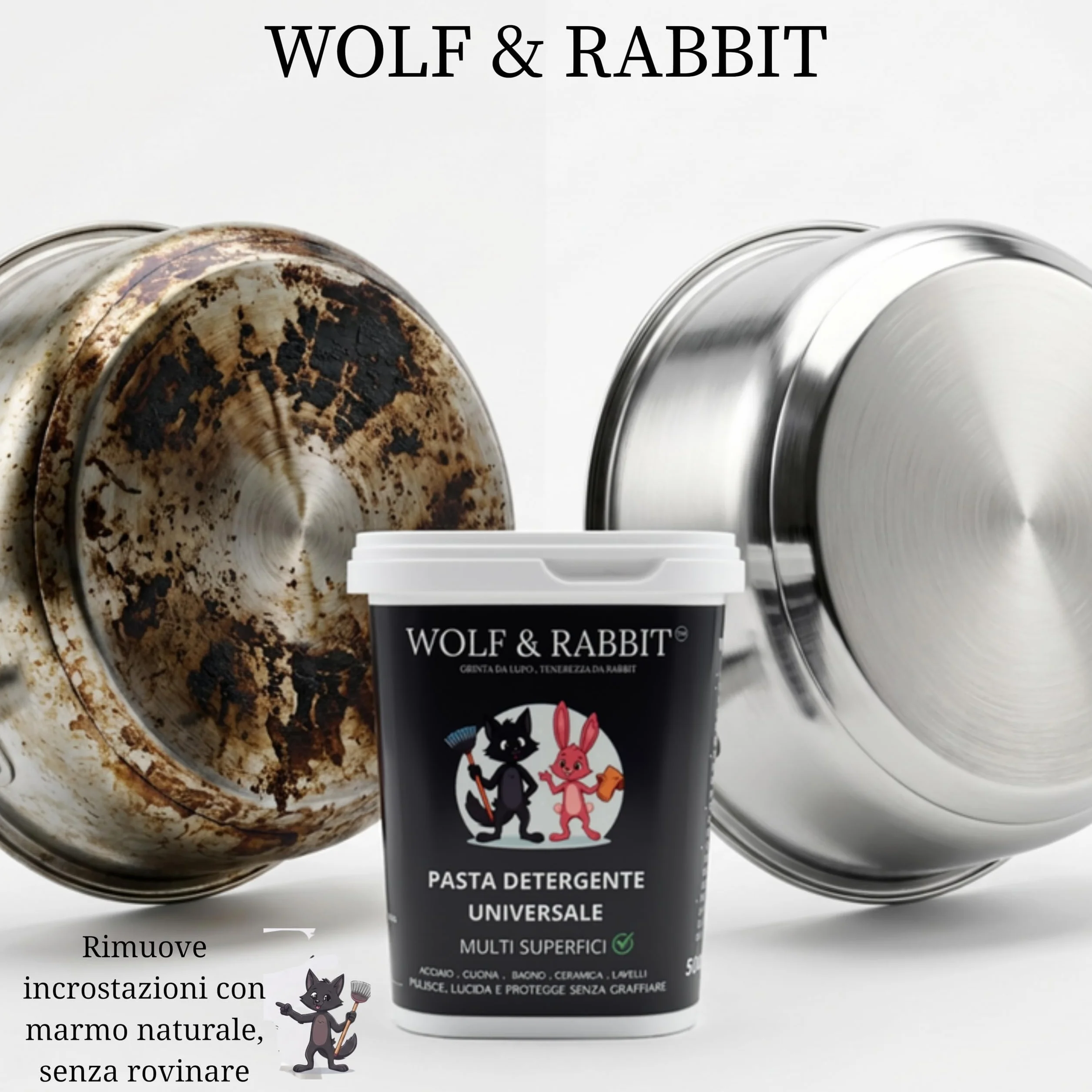 WOLF & RABBIT Pasta Pulente Universale 500g