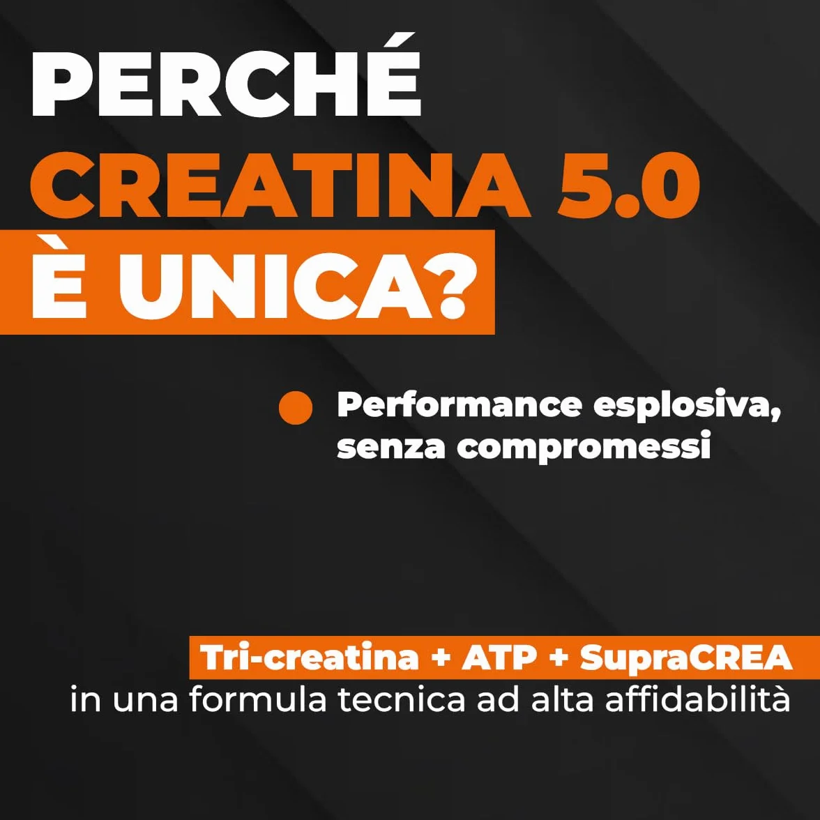 EthicSport CREATINA 5.0 – Creatina evoluta a base di SupraCREA®, con Crea3Power e ATP 200mg – Incrementa le prestazioni fisiche in attività brevi e intense** – doping free tested – 300g