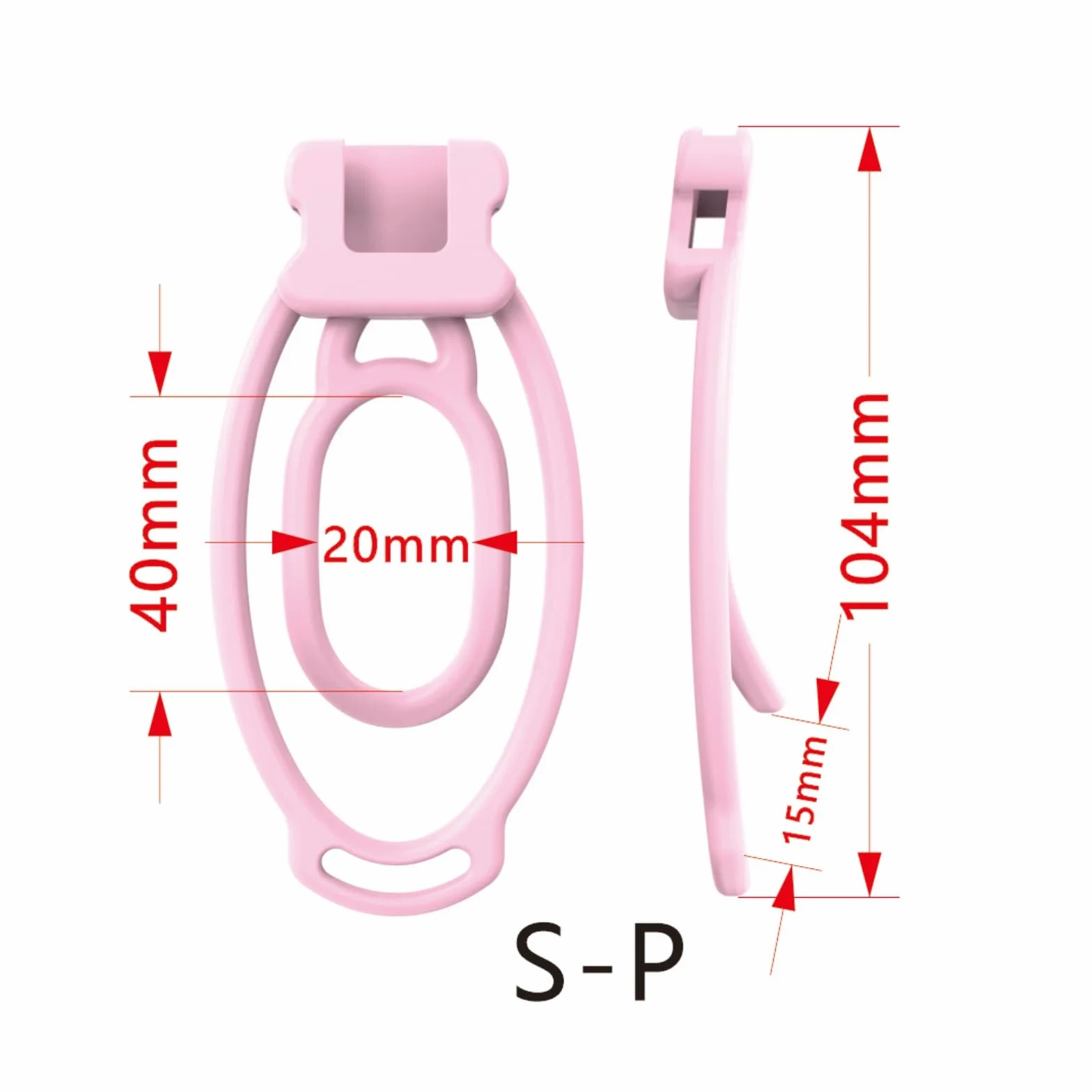 Clip FuFu curve protettive da uomo 3 misure cintura regolabile anti-distacco