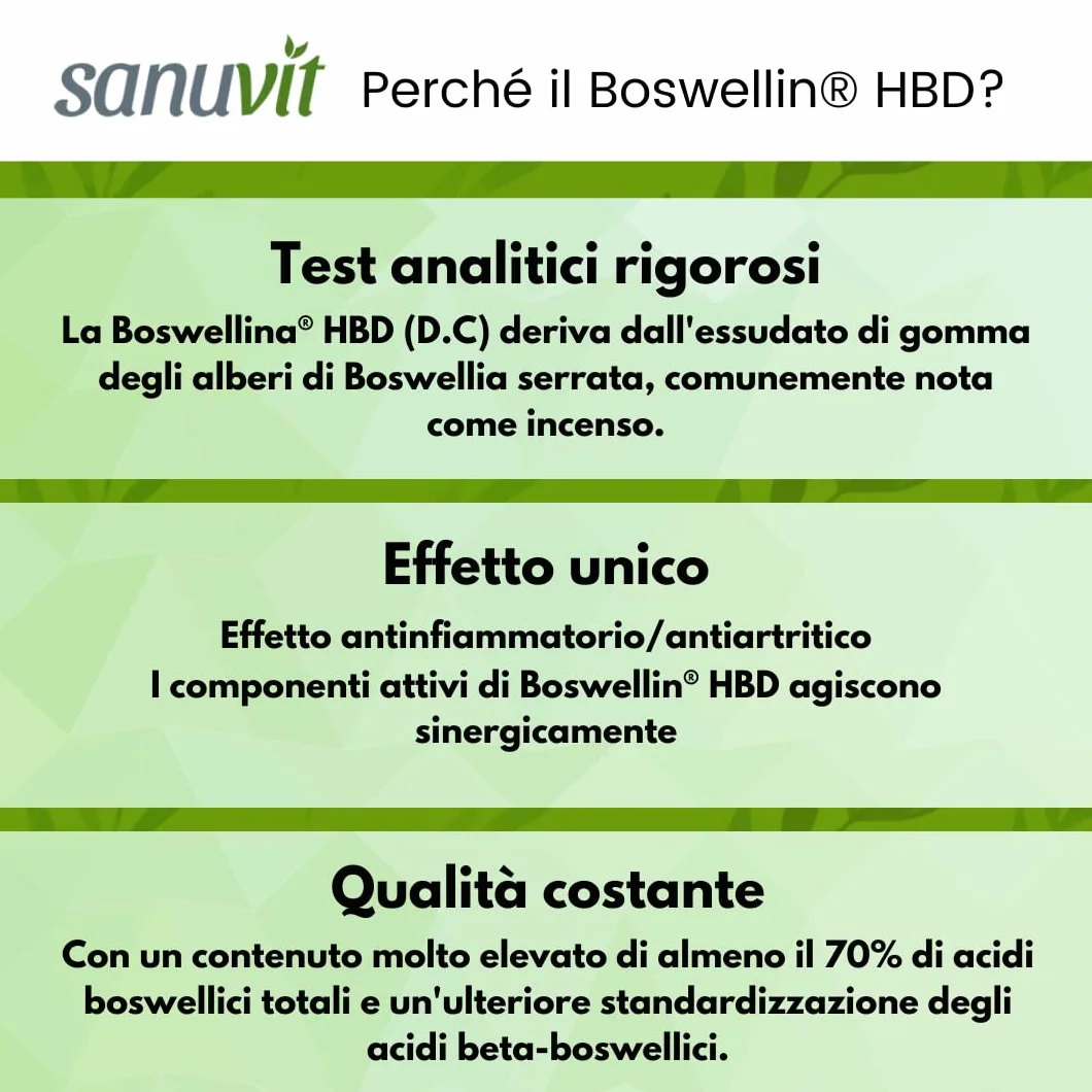 Sanuvit® - Cápsulas de Incienso 500 mg | Altamente dosificado con 500mg de Boswellia serrata india por cápsula | Alta biodisponibilidad | con Boswellin® | Vegano | 180 cápsulas