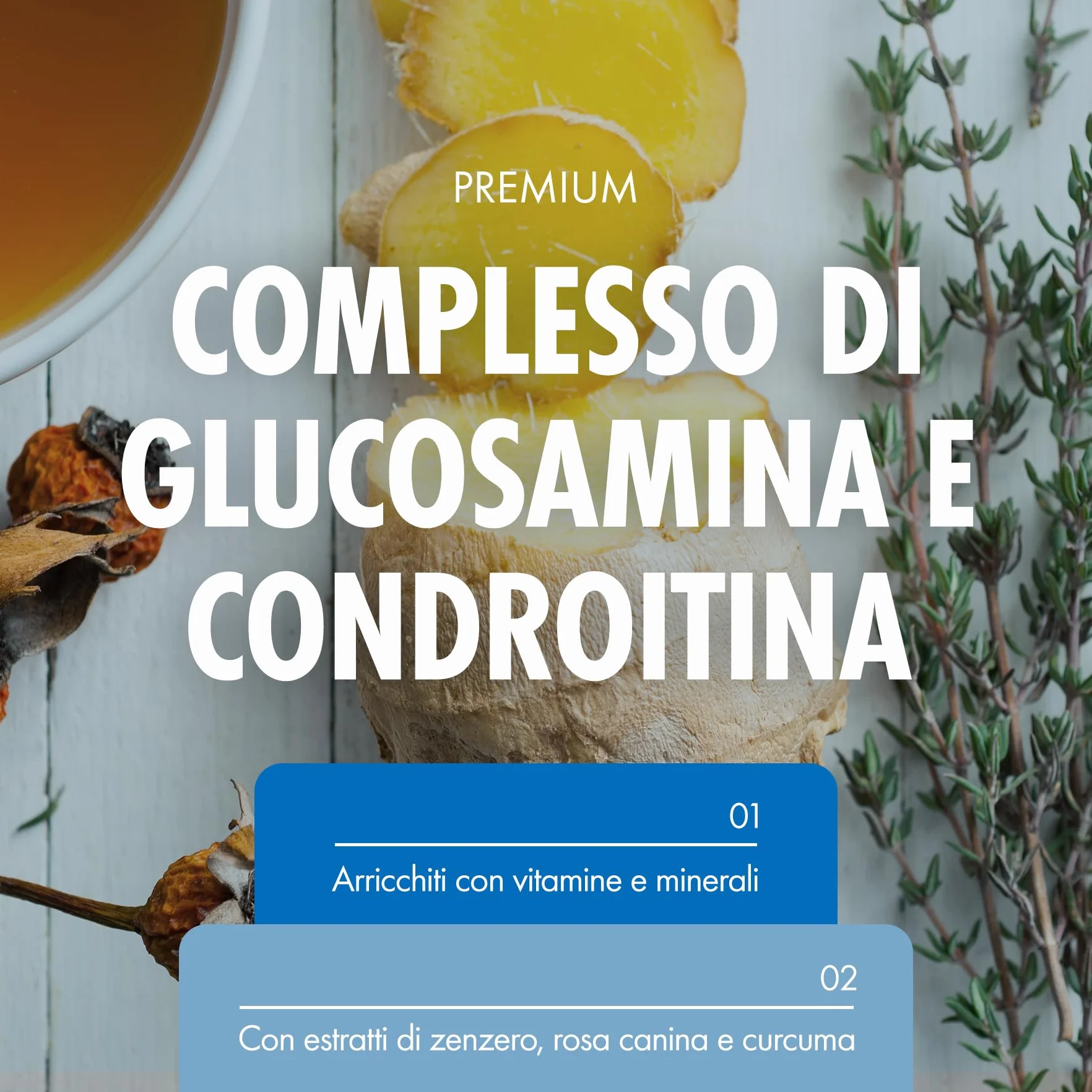 Incite Nutrition Complesso ad alta resistenza con glucosamina e condroitina con MSM, vitamina C, zenzero, rosa canina - Integratori per la cura delle articolazioni, 120 pezzi (confezione da 1)