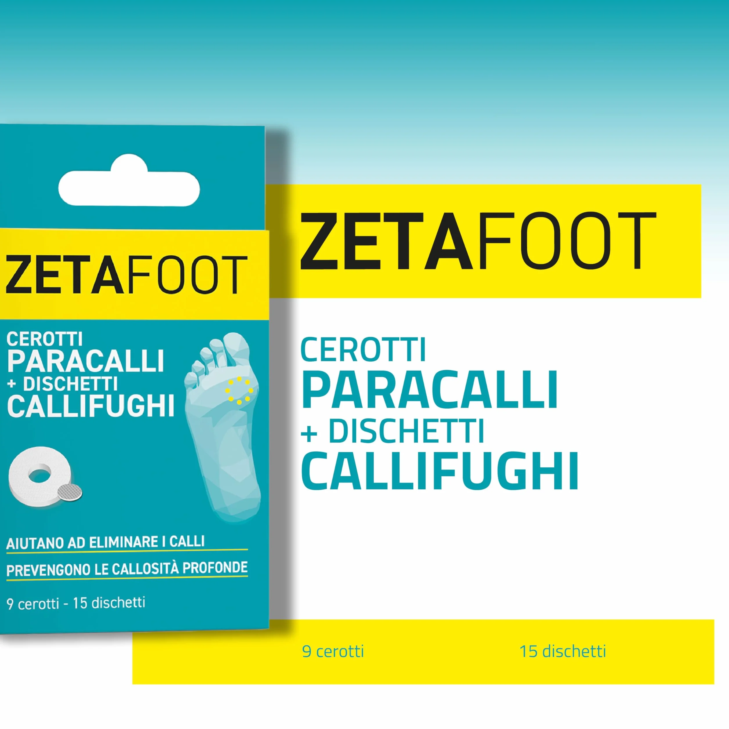 Cerotti Paracalli + Dischetti Callifughi, Protezione e Trattamento dei Calli, Morbidi e Ipoallergenici, Confezione DM