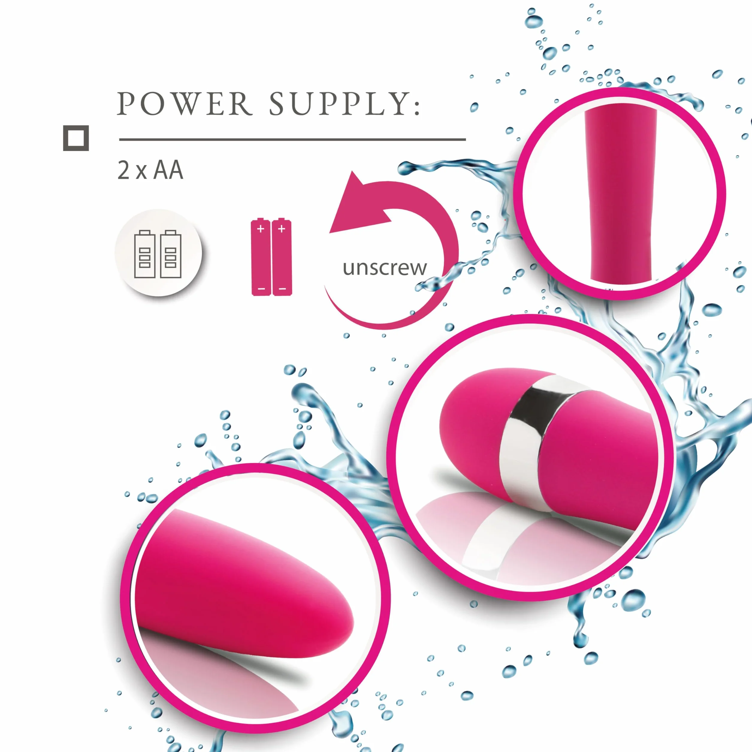 Vibratori classici Vibrazione per donna 19 cm/3 cm Sex toys multivelocità per coppia e singolo vibratore rosa Vibratore classico vibratore silenzioso donna FOPS W108