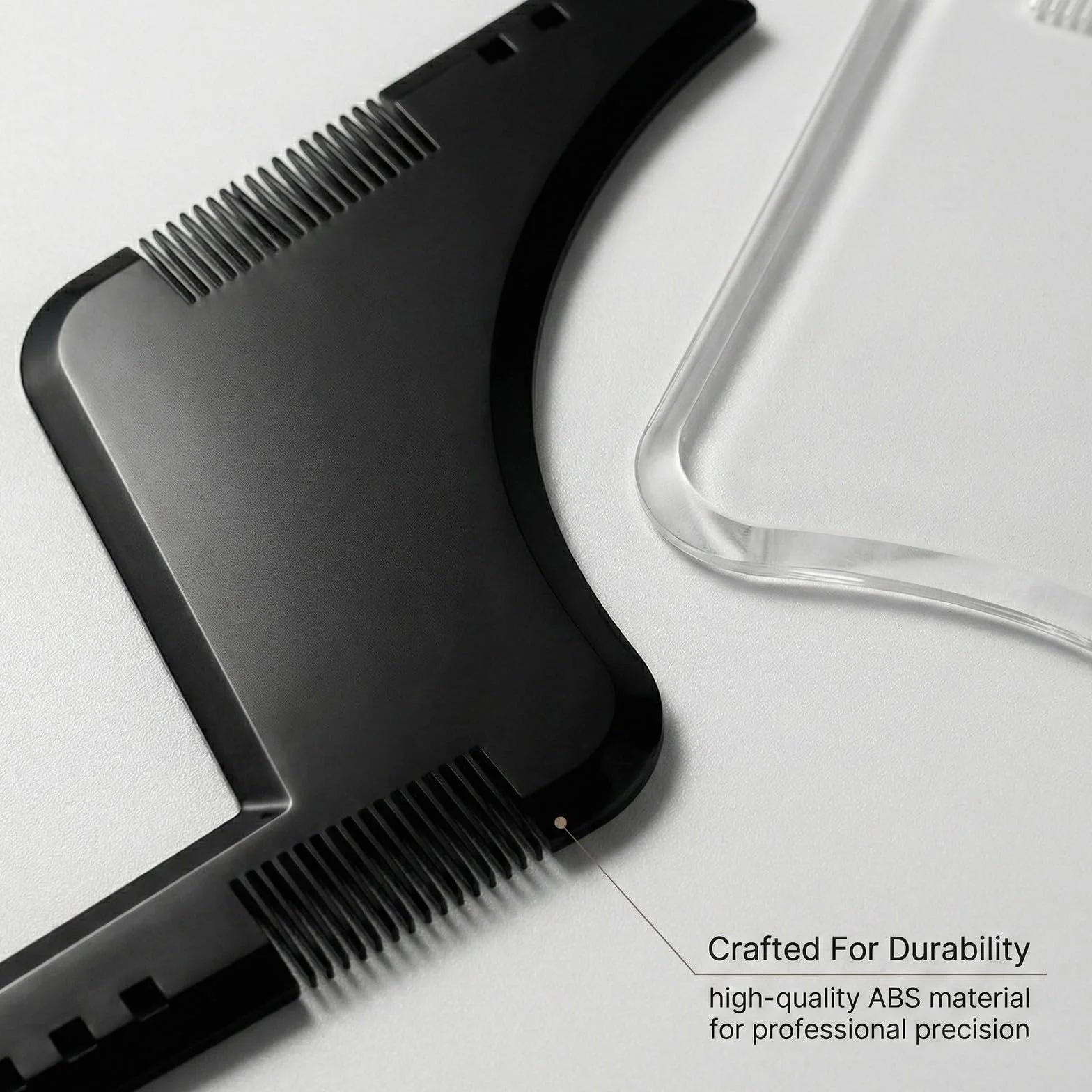 Pettine Barba Uomo Set di 2 Spazzole per Modellare e Scolpire Barbe