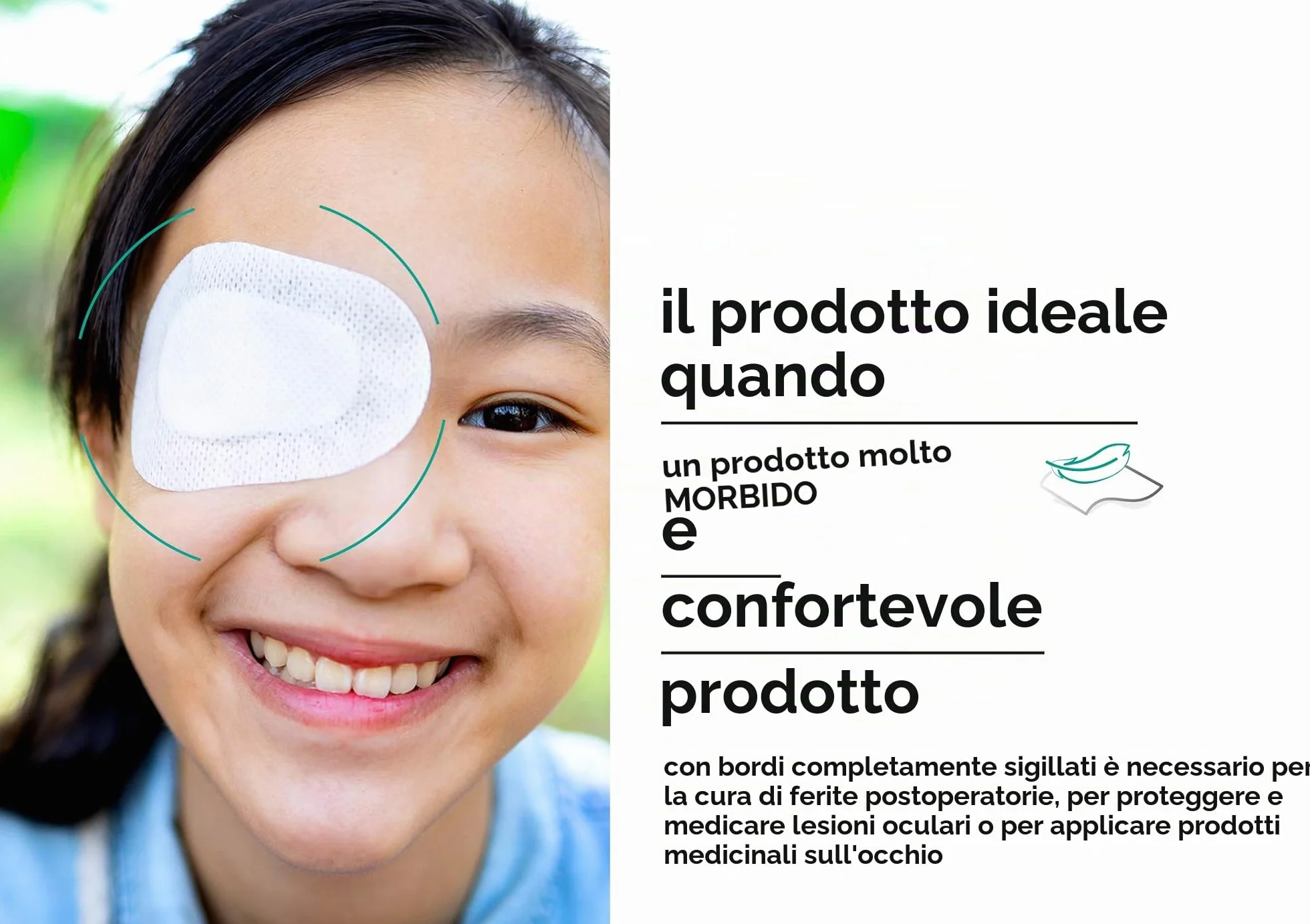 Medrull Cerotto Adesivo Per Medicazione Oculare Sterile 50 Pezzi 180 Gr