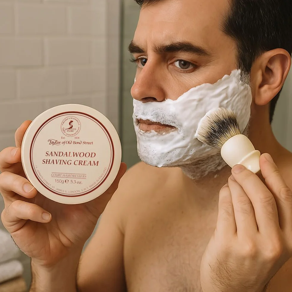 Taylor of Old Bond Street Sandalwood Schiuma da barba 150g
