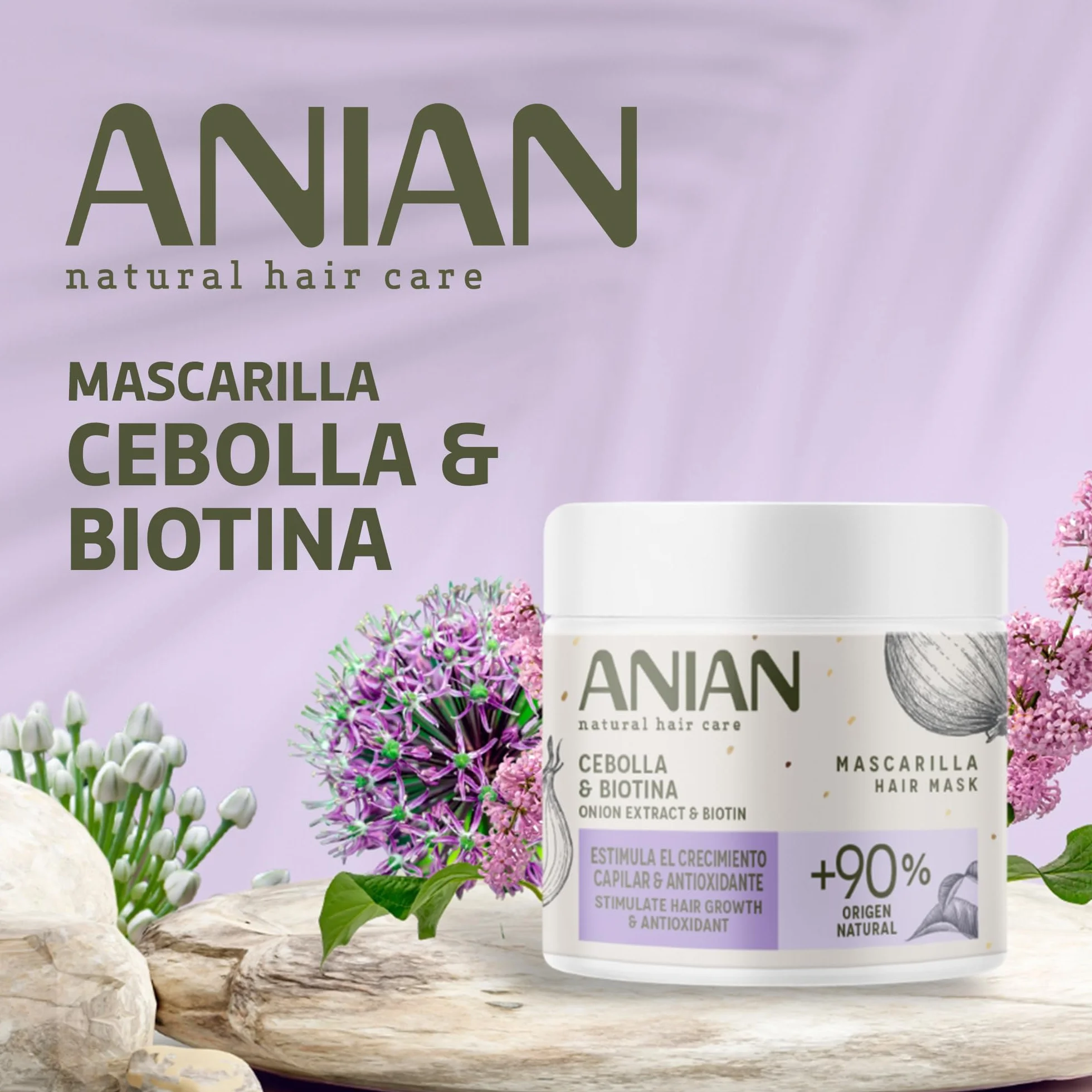 Mascarilla Esp Cebolla Y Biotina Anian 350ml