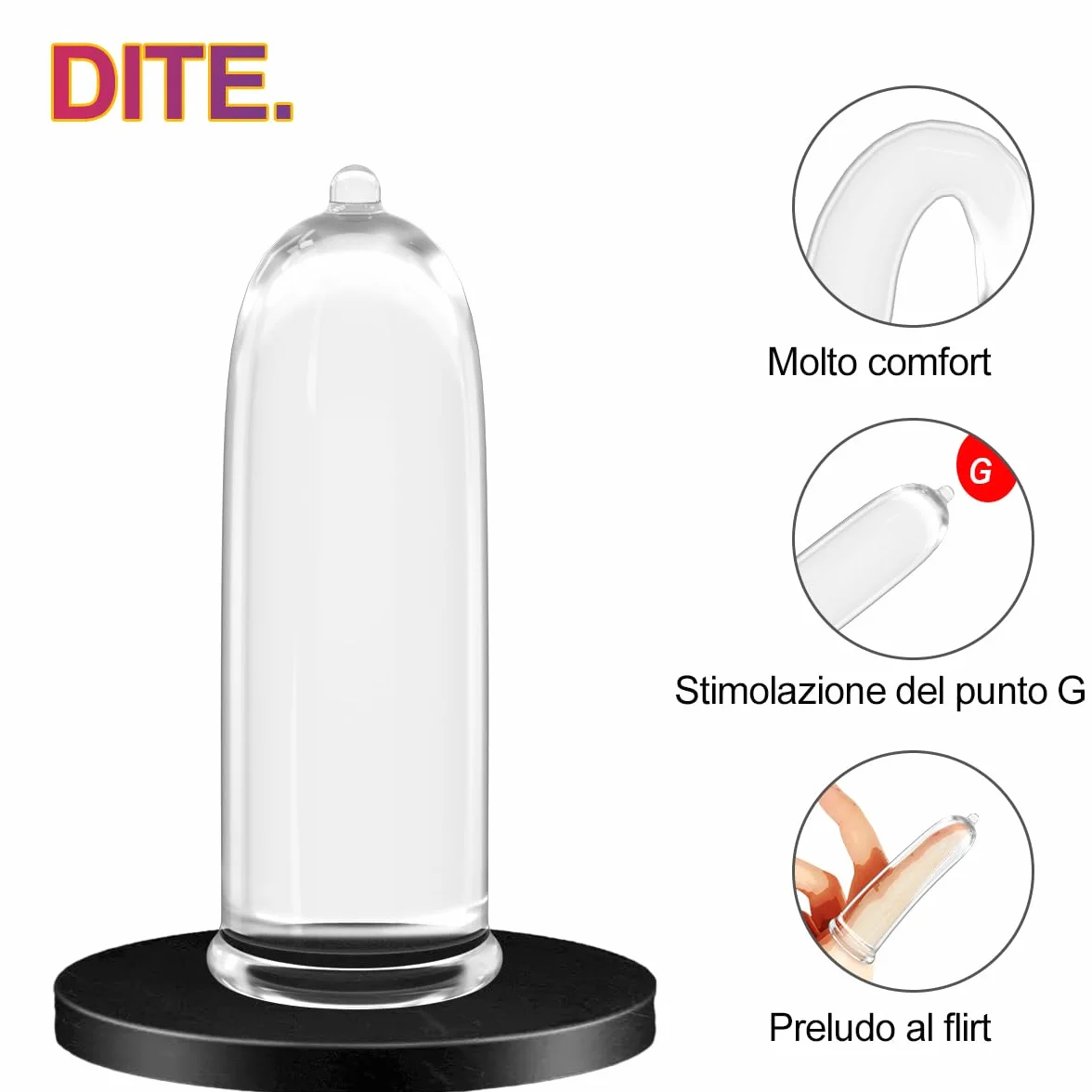 2 manicotti per le dita