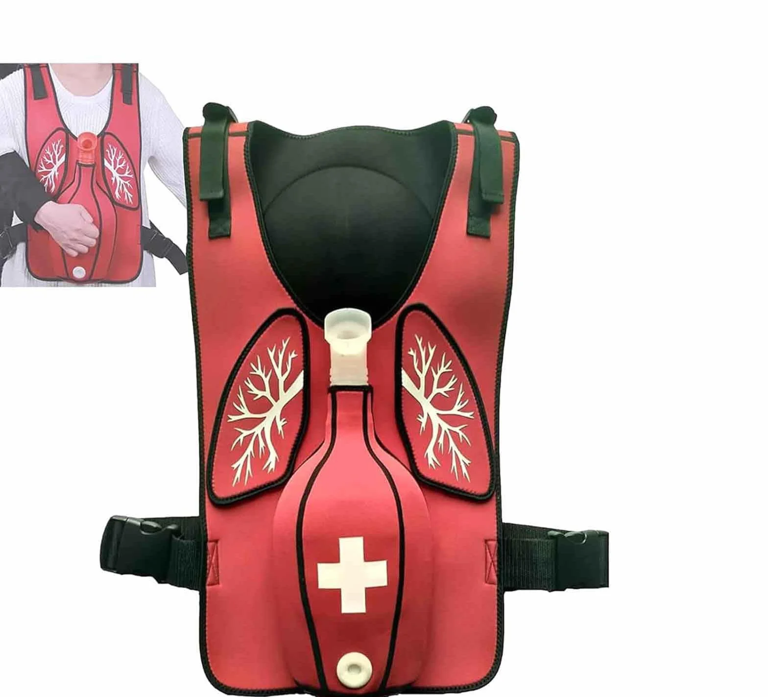 Heimlich Gilet da allenamento anti-soffocamento, strumento di pratica per RCP e primo soccorso