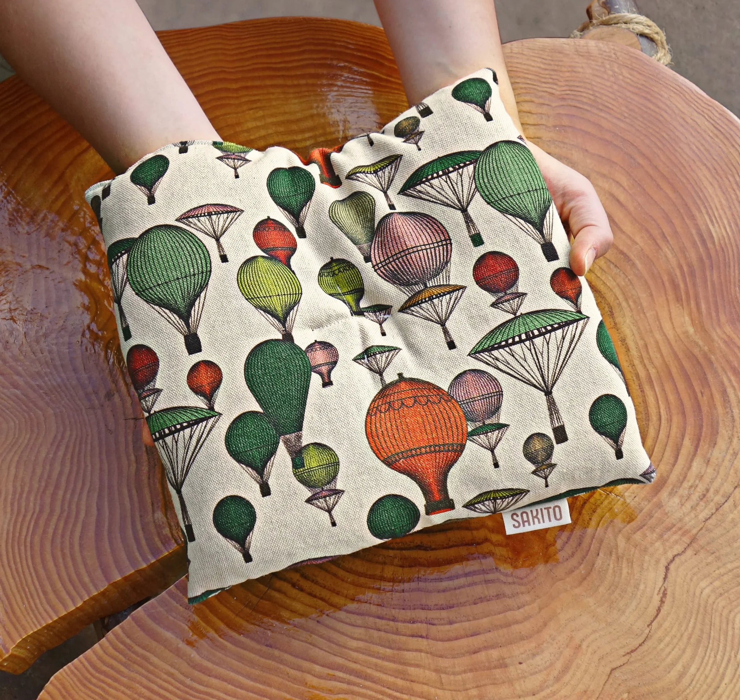 Cuscino Riscaldabile Termico Inodore - Borsa Semini Riscaldanti per Microonde (25x25 cm)