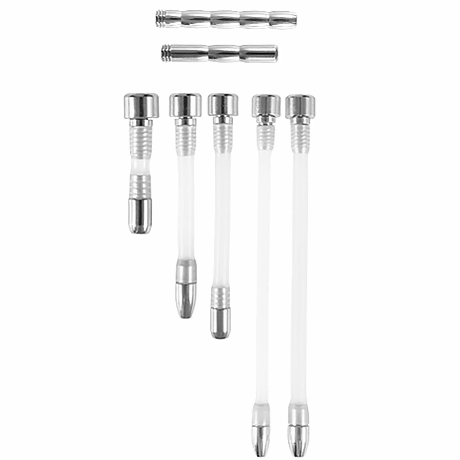 Set Plug Per Pene Chastity Cage Plug Uretrale in Acciaio Inossidabile E Silicone Catetere Cavo Uretra Sound Giocattolo Sessuale Per Uomini