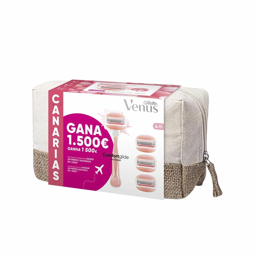 Gillette Venus Spa Breeze Neceser Canarias Máquina + 4 Recambios