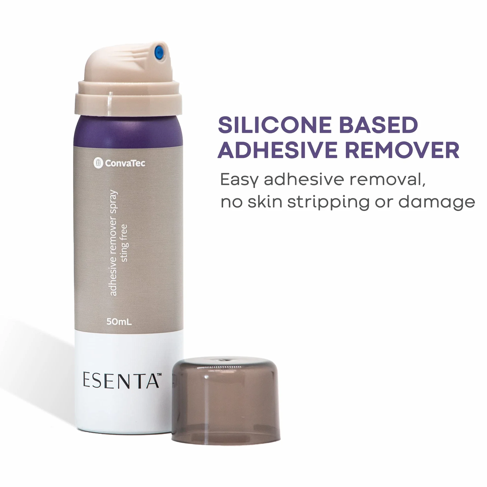 ESENTA reizfreier Pflasterenferner Spray, 50 ml Soluzione