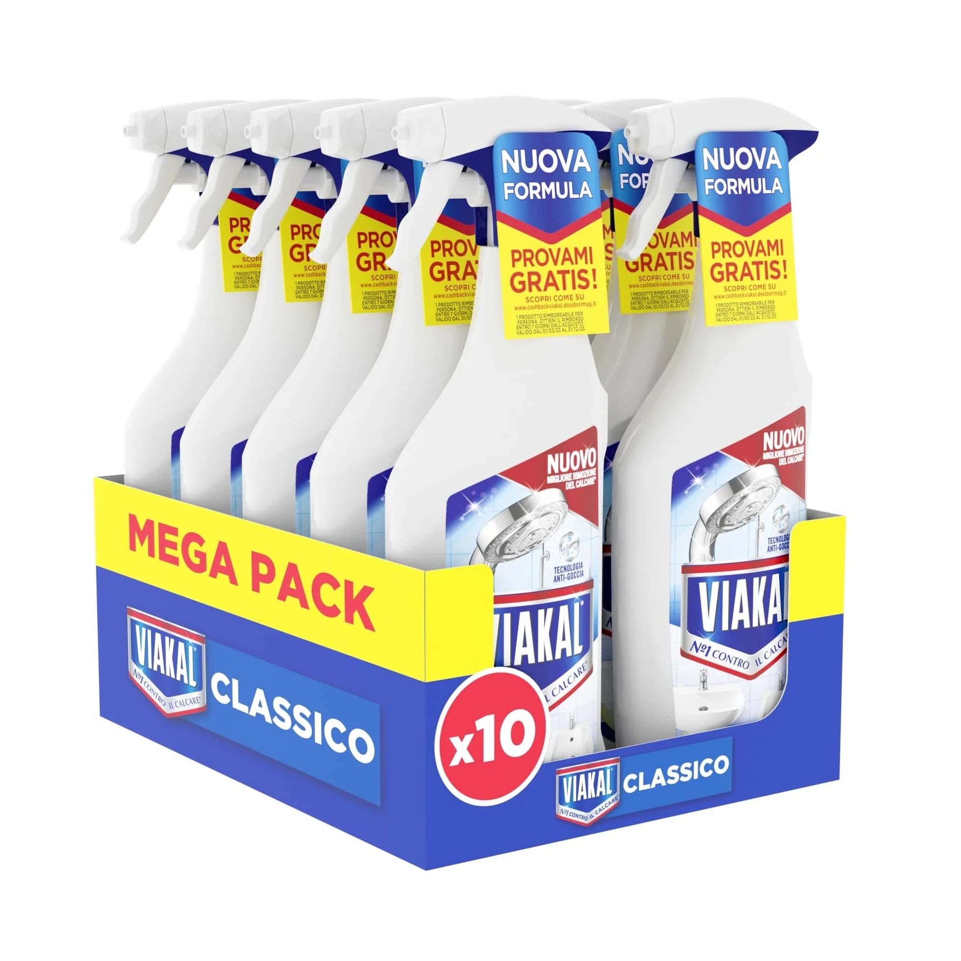 Viakal Classico Spray Anticalcare 100% Anti-gocce