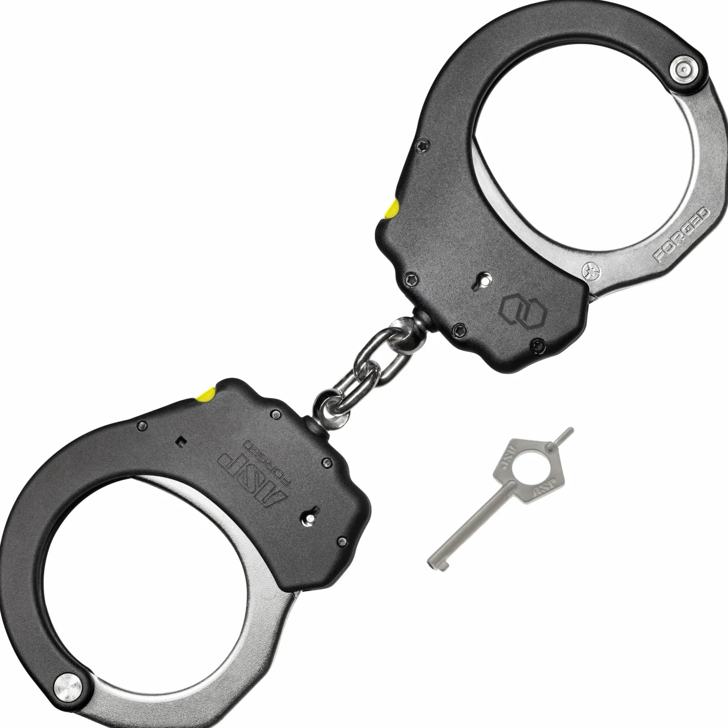 ASP Manette a Catena Ultra Plus, Alluminio Forgiato, Doppia Chiusura Senza Chiave, Attrezzatura per Polizia