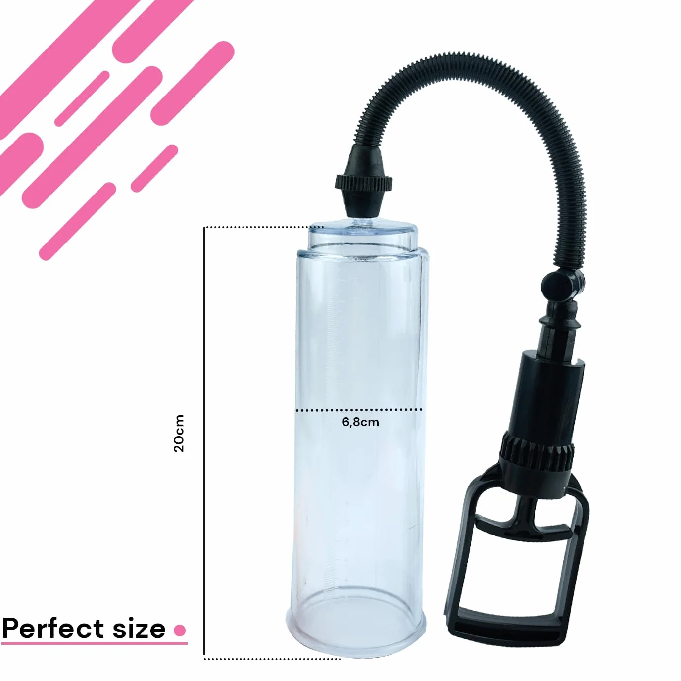 Pompa pene Estensore uomo Sex toys Vacuum device Pompa per il Ingrandimento vacuum pene uomo allungare Prolunga P02-10