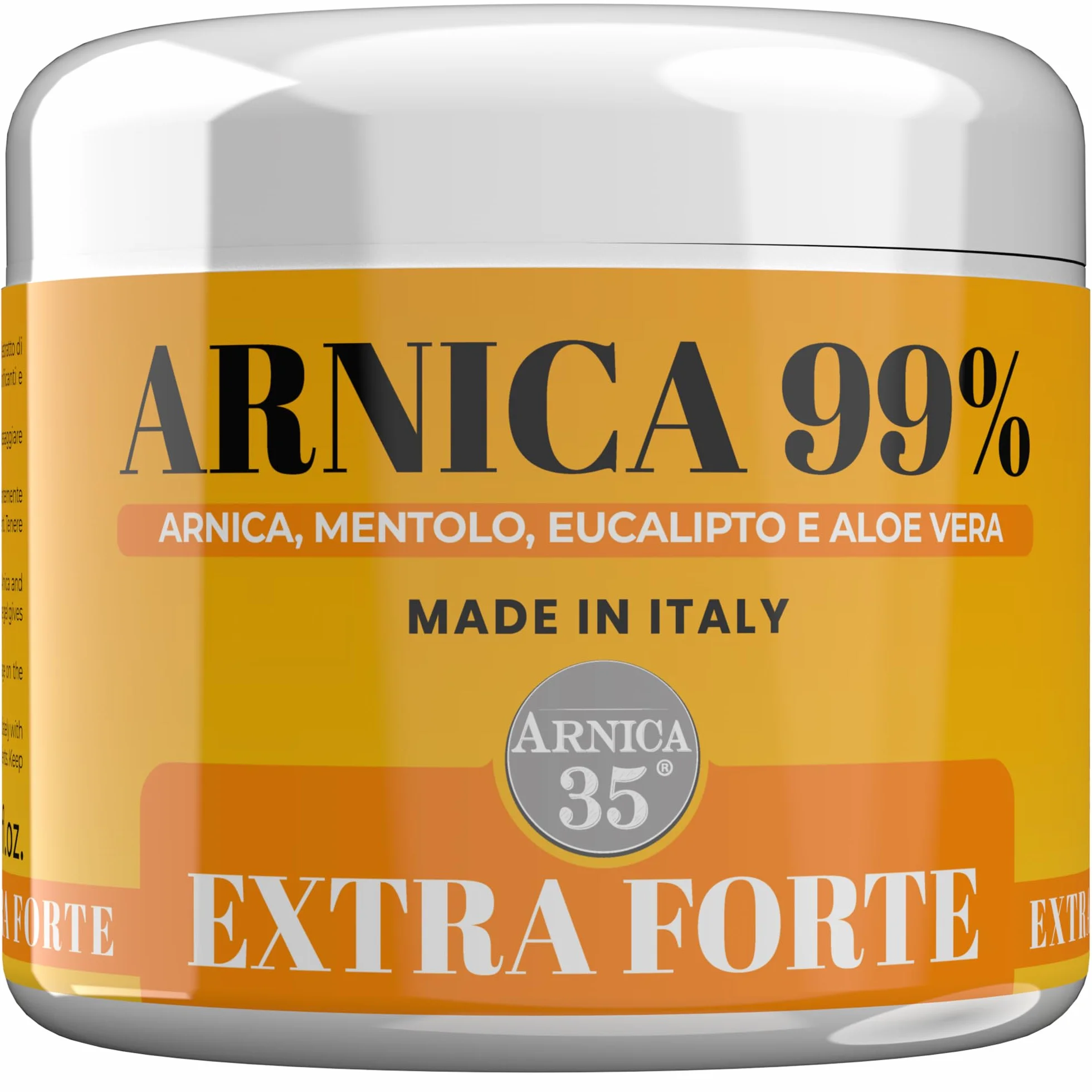 Arnica Gel Extra Forte 99% Effetto Freddo 500 ml per Massaggio Cervicale Muscolare Articolare con Mentolo Eucalipto Aloe Vera Made in Italy