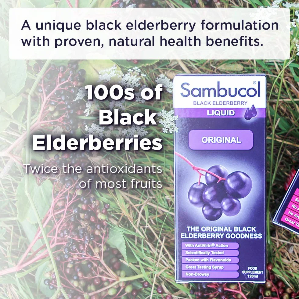 Sambucol Black Elderberry Original Liquid, 1 kg