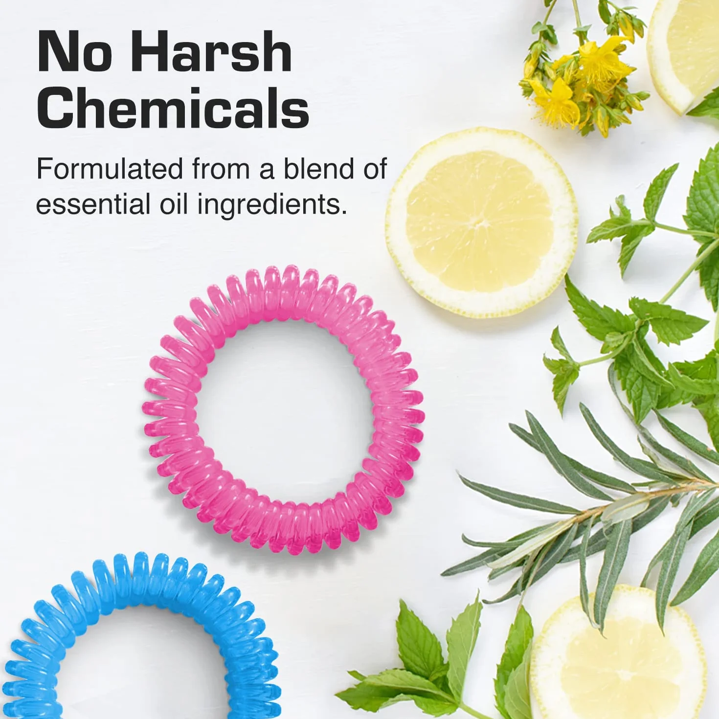 Active Era Braccialetti Antizanzare Repellente Zanzare Citronella Senza DEET 10 Giorni Protezione Bambini Adulti