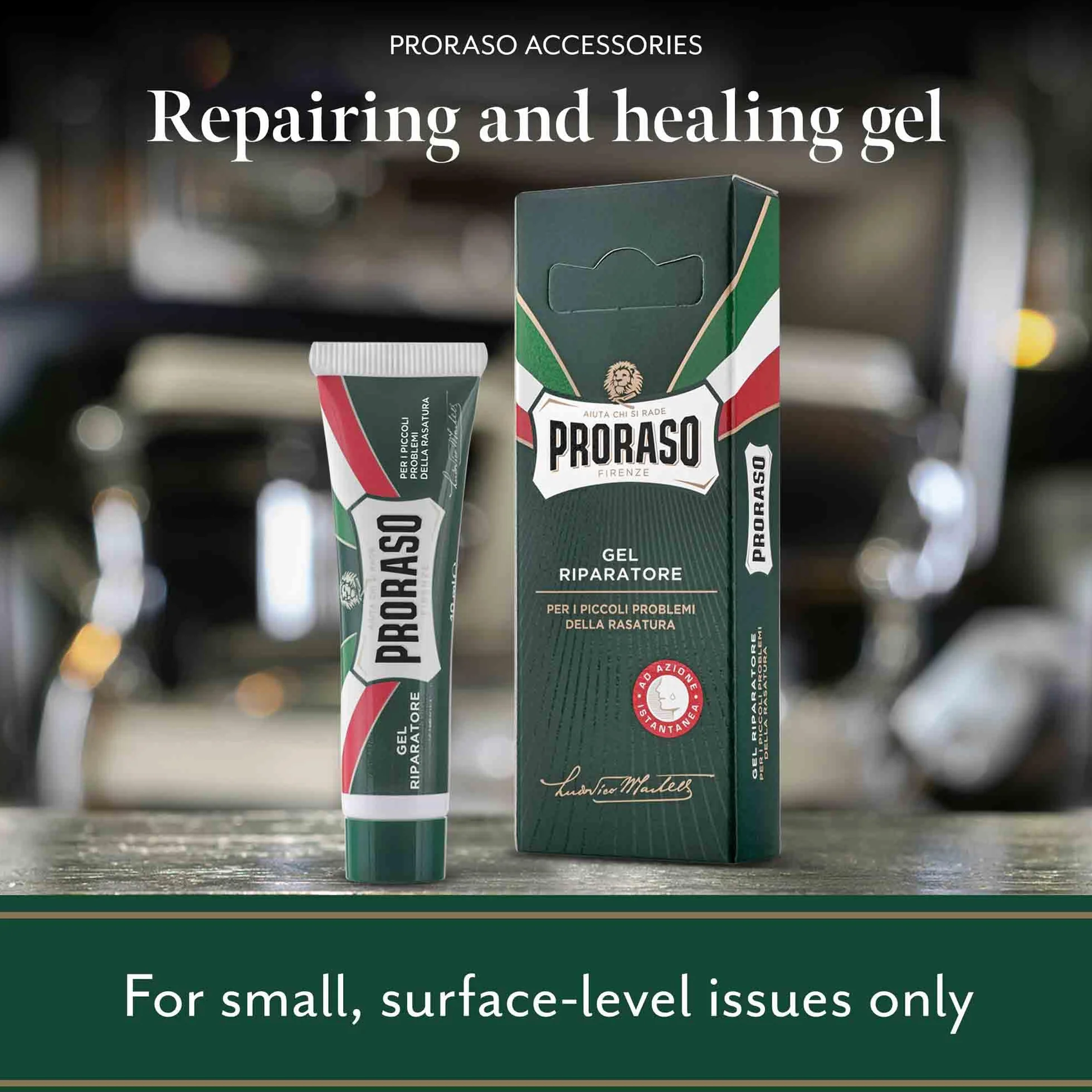 Proraso Gel Riparatore per i Piccoli Problemi della Rasatura, 10ml