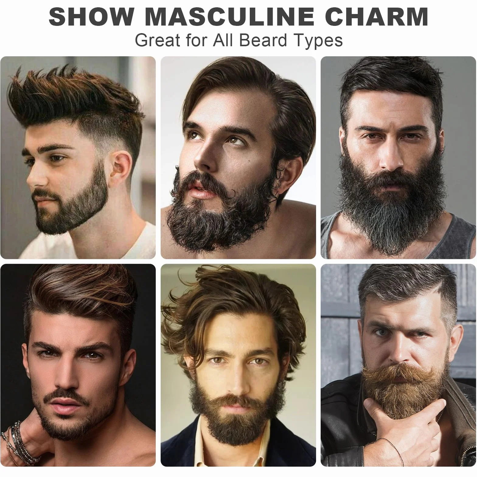 Spazzola da Barba e Pettine da Barba Kit per Uomo Pettine in Legno Spazzola con Setole di Cinghiale con Custodia per Quotidiano Viaggio3Pcs