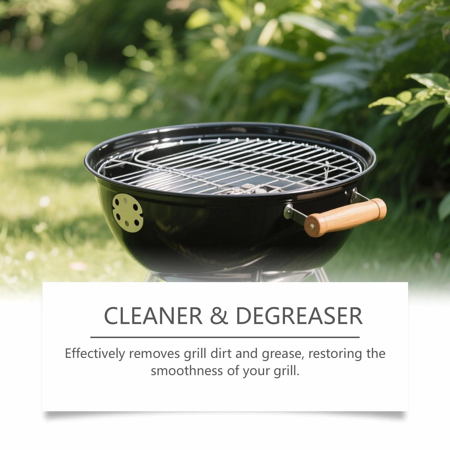 Fast-Acting Heavy-Duty Grill Degreaser Spray, 120ml BBQ Grill Cleaner for Outdoor Grills, Heavy Duty Degreaser Cleaner Spray, All Purpose Heavy Oil Cleaning Agent for Barbecue Grills (1set)