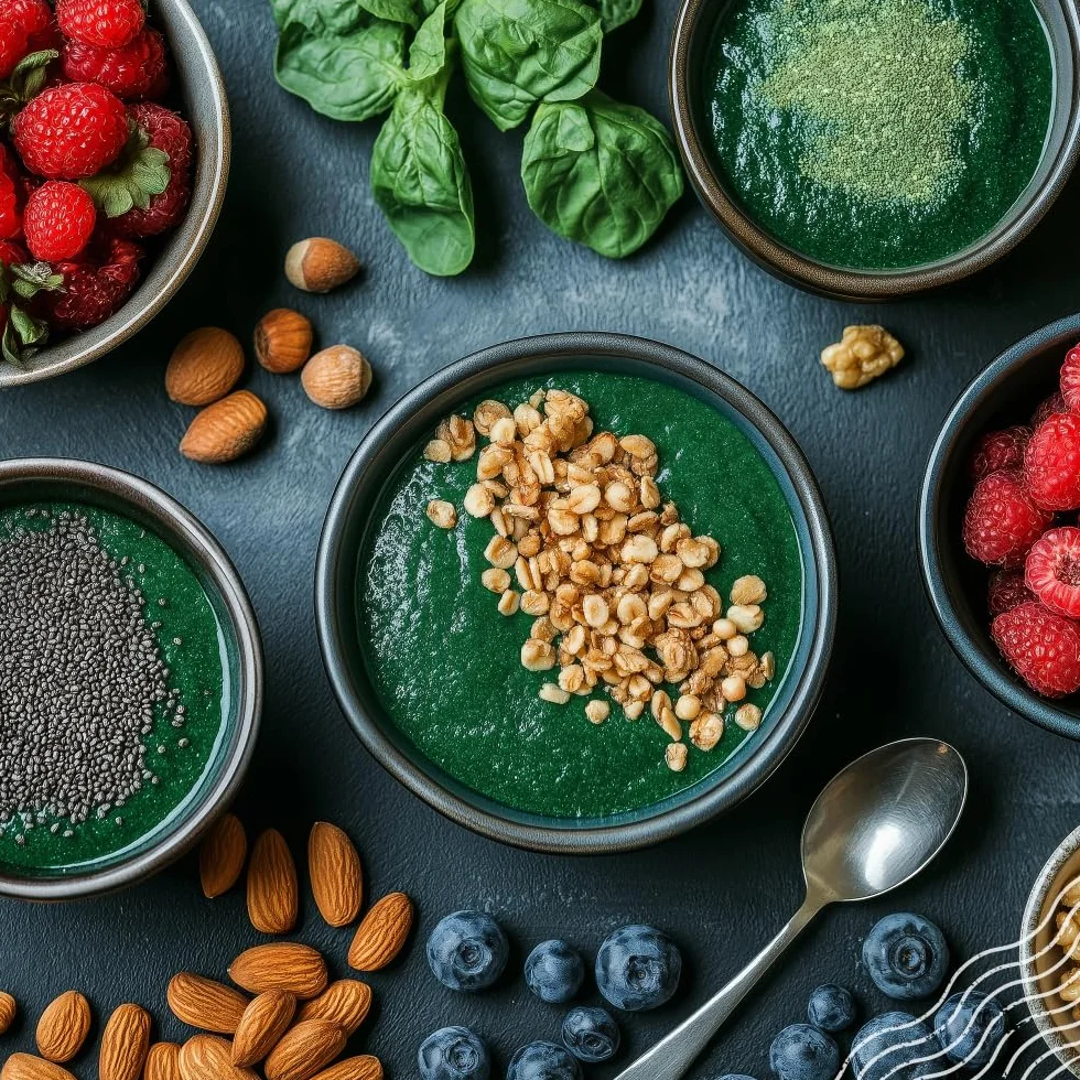 NaturaleBio Alga Spirulina Biologica in Polvere 200g Bio Pura