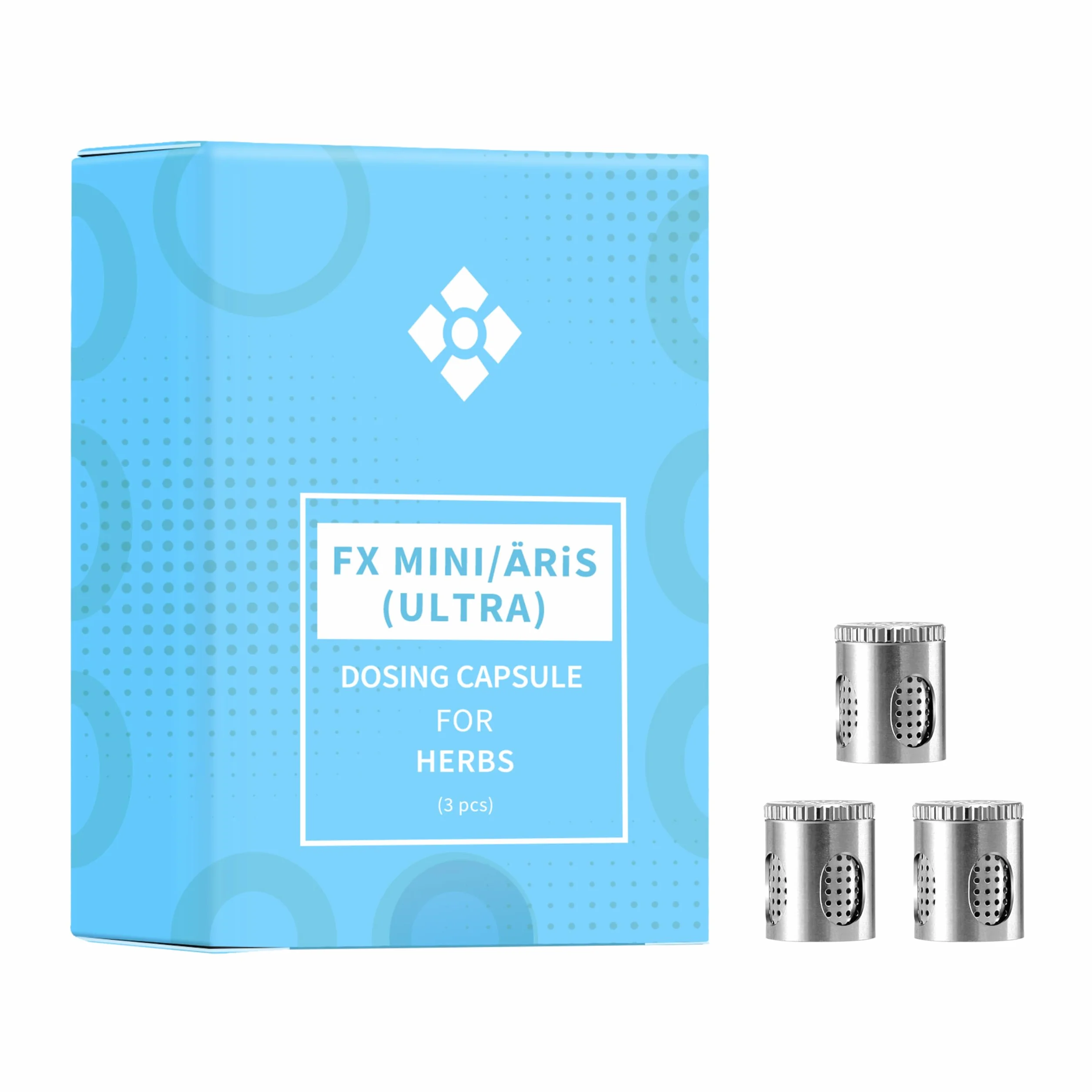 WOLKENKRAFT FX Mini (ULTRA) ÄRiS (ULTRA) capsula dosatrice Set 3 pezzi
