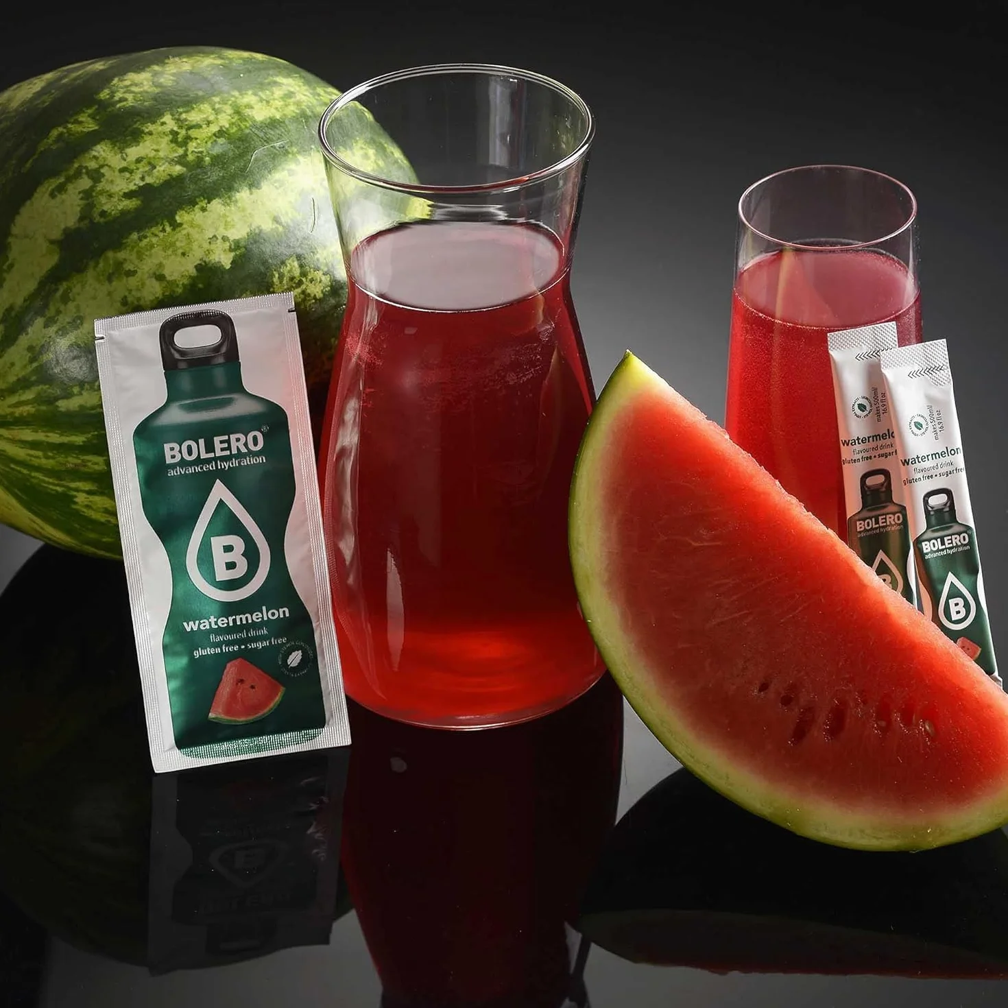 Bolero GREEN FUSION MIX 24x9g Saftpulver ohne Zucker mit Stevia und Vitamin C