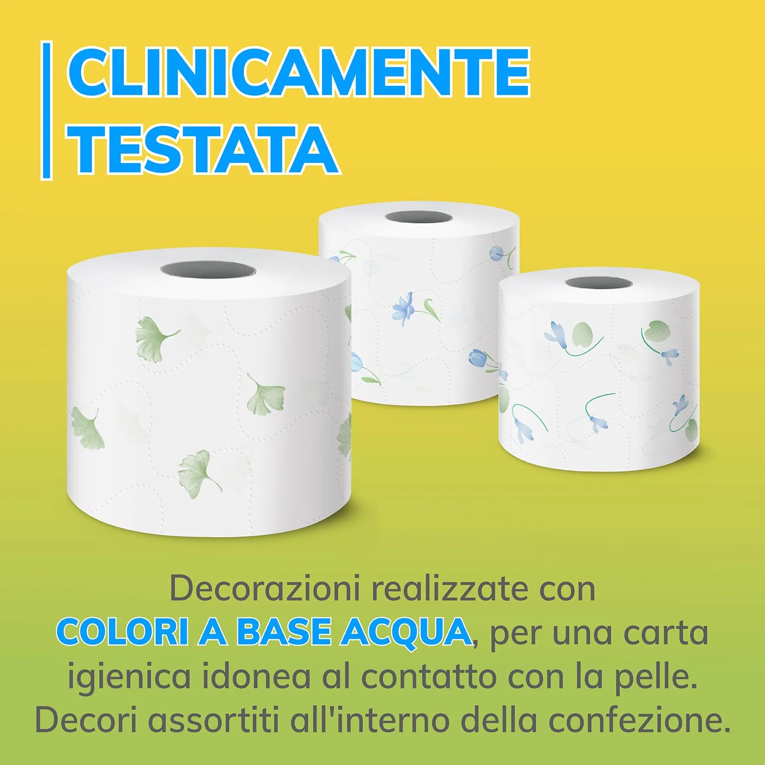 Carta igienica Foxy Mega 36 rotoli 480 strappi decorata