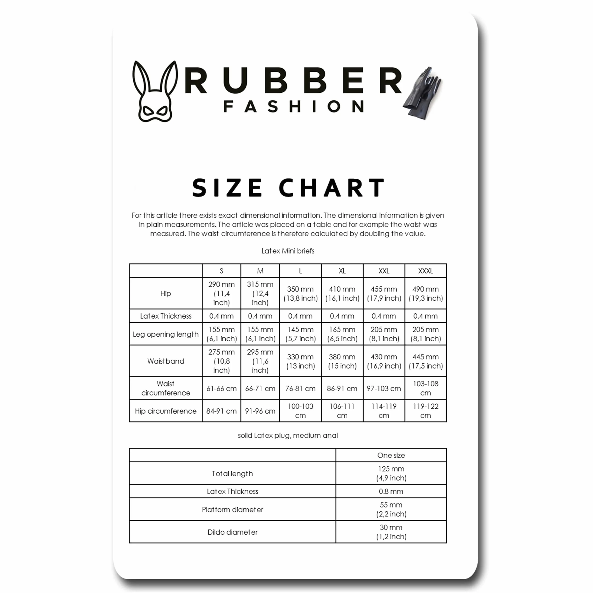 Rubberfashion Slip in Lattice Gomma Corto Sexy Pantaloni Dildo Anale Intimo Unisex