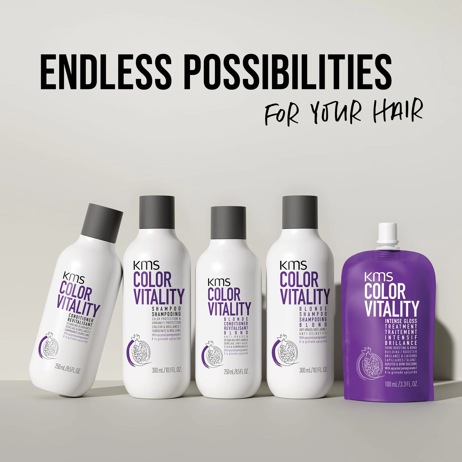 KMS ColorVitality Blonde Shampoo 300ml Antigiallo