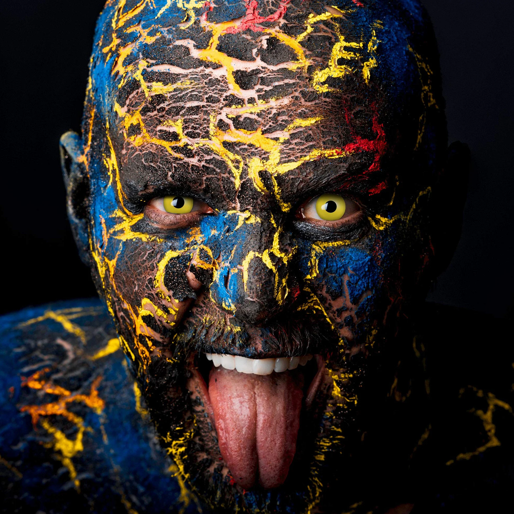 aricona Lenti a Contatto Colorate Giornaliere Yellow Fear Gialle Halloween
