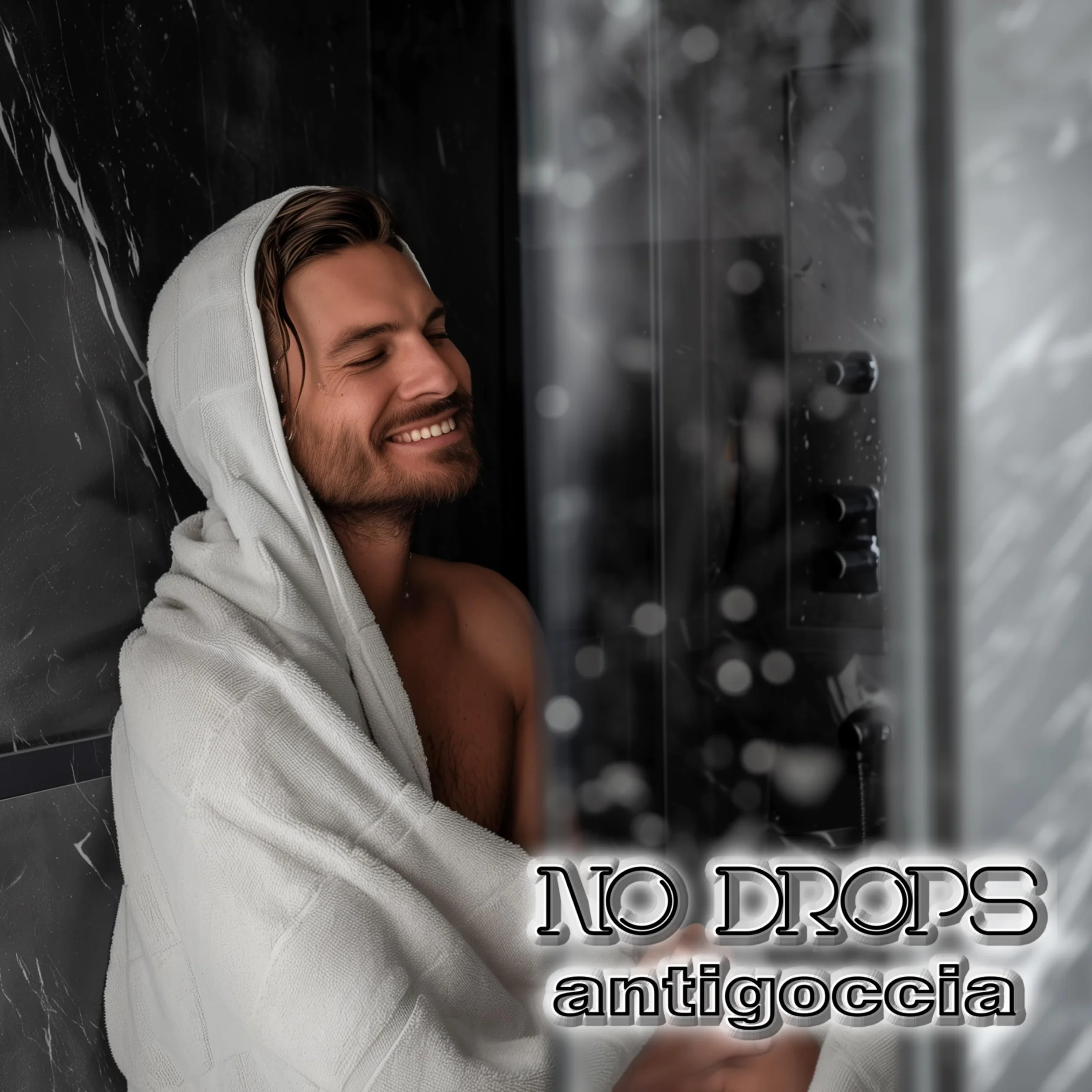 Anticalcare Vetro Doccia Idrorepellente Effetto No Drops Antigoccia Riduce Calcare e Sporco Facile da Applicare Lavanda