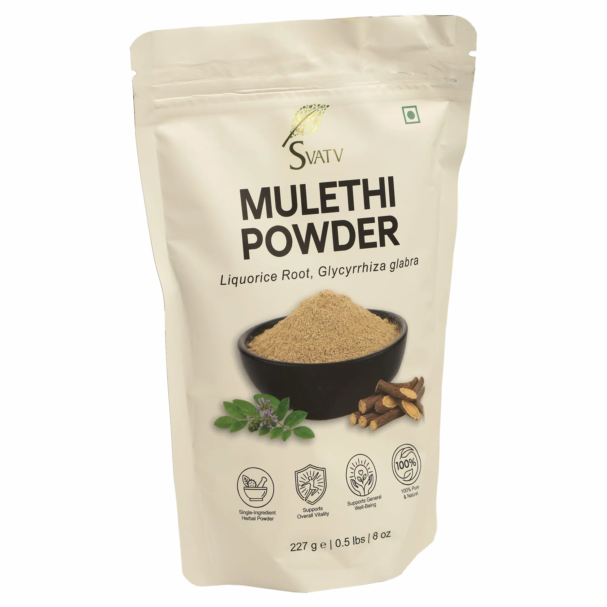 Liquirizia in polvere Pure Glycyrrhiza glabra Mulethi Yashtimadhu 227 g 500 g 227 g