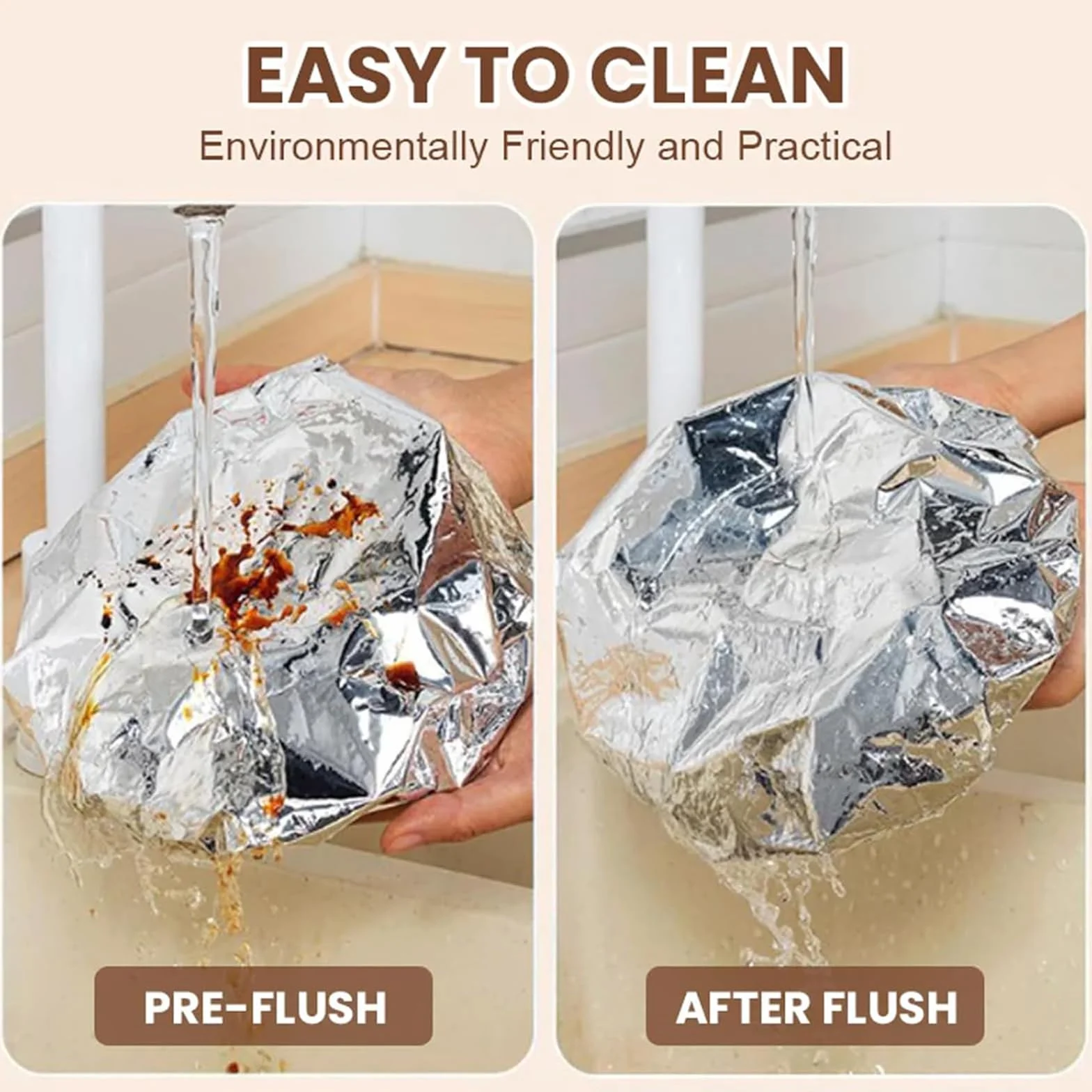 50 pezzi Repeatable Aluminum Foil Film Insulation Cover, sacchetti termici salvafreschezza in alluminio, pellicola elastica trasparente con elastico, copertura resistente al calore per alimenti e
