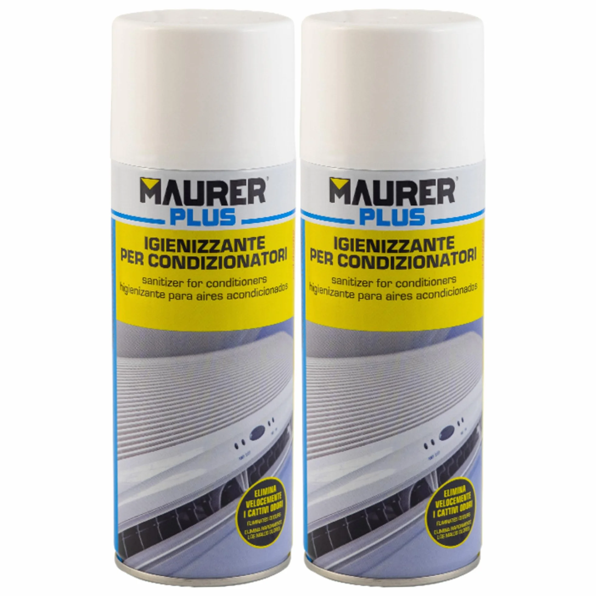Igienizzante Spray per Condizionatori 400ml (2 Bombolette)