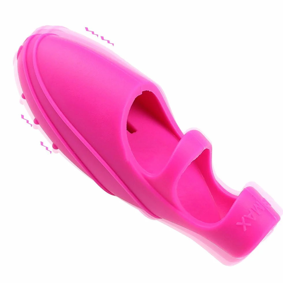 Mini Finger Víbrãtōr Guanti in silicone Giocattoli impermeabili