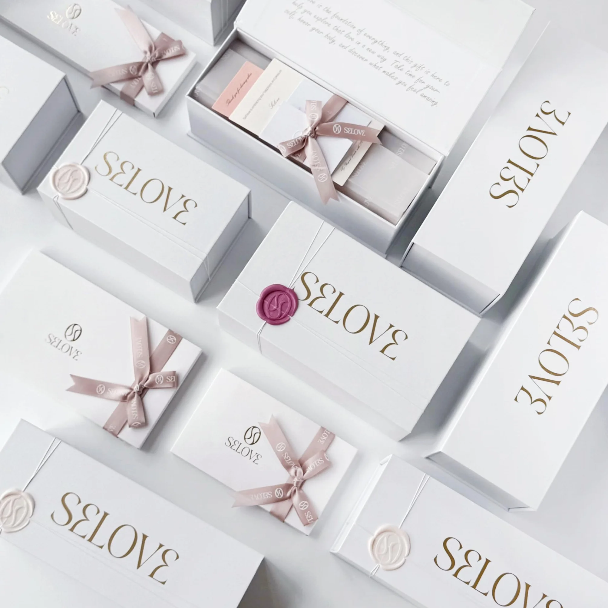 SELOVE Wand Vibrator – Vibrazioni Potenti e Profonde con Collo Flessibile (Lustrous Lilac)