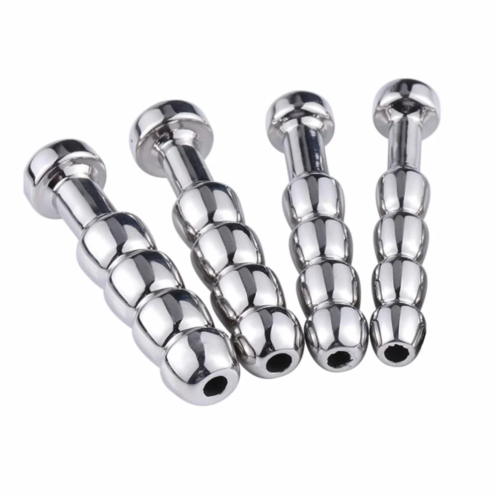 Set di dilatatori uretrali in acciaio inox, catetere metallico per uomini