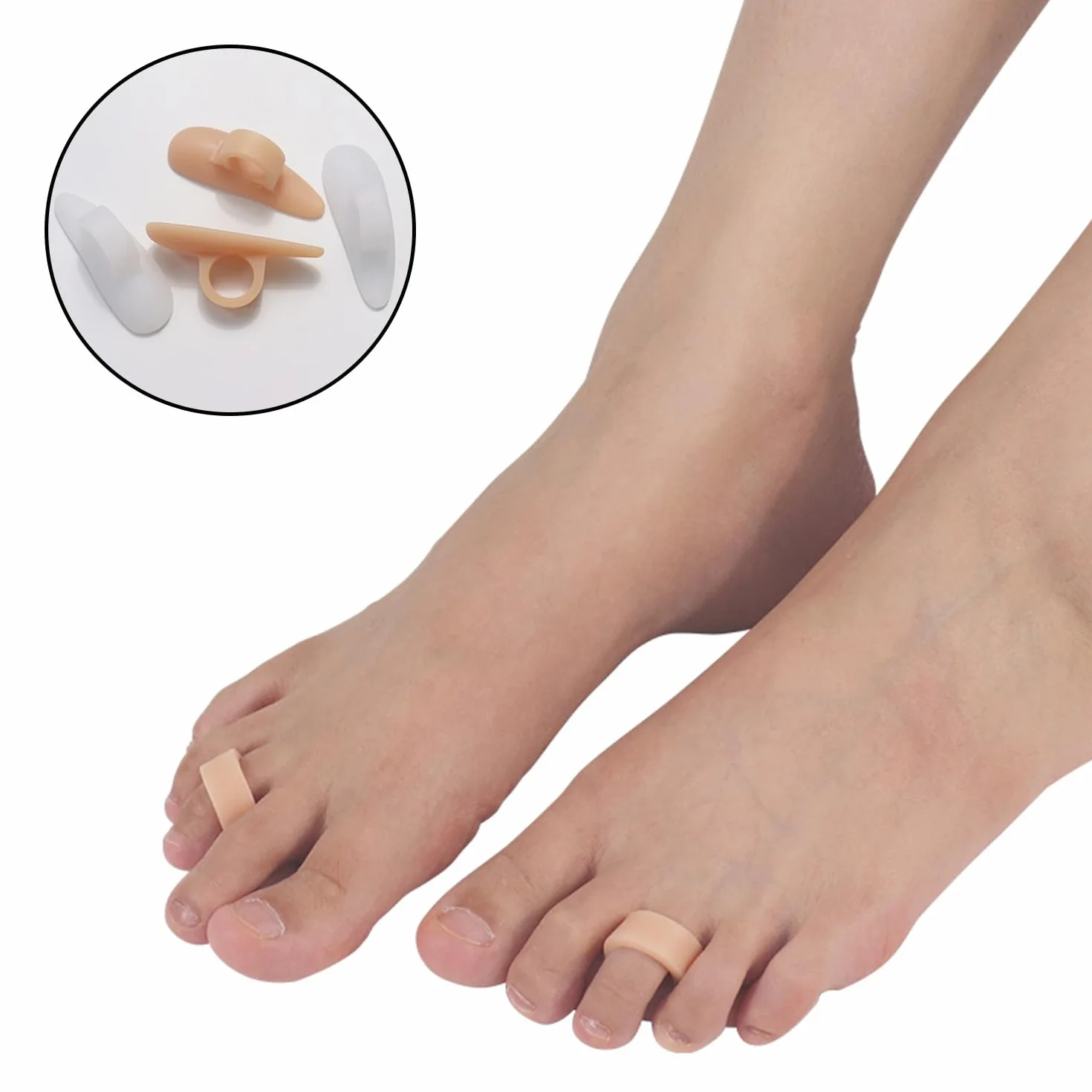 Cuscinetti per Cresta per Dita a Martello in Gel, Tutore Correzione Dita a Martello, Lavabile Riutilizzabile