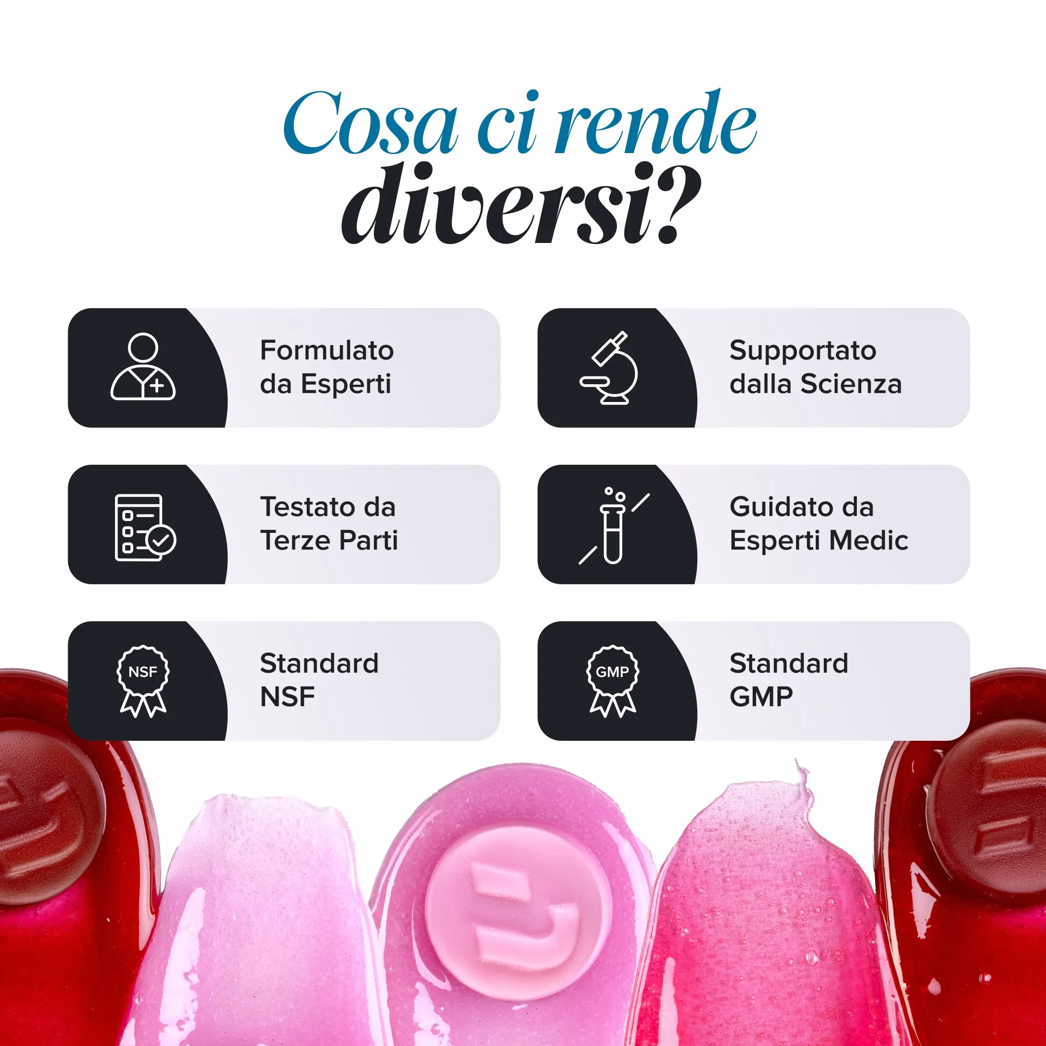 Creatina Monoidrata Gommose – 5000 mg per Porzione ad Alta Forza – Aumenta le Prestazioni Fisiche – Alternativa a Polvere, Compresse e Capsule – Vegana, Gusto Fragola – 90 Gommose – Novomins