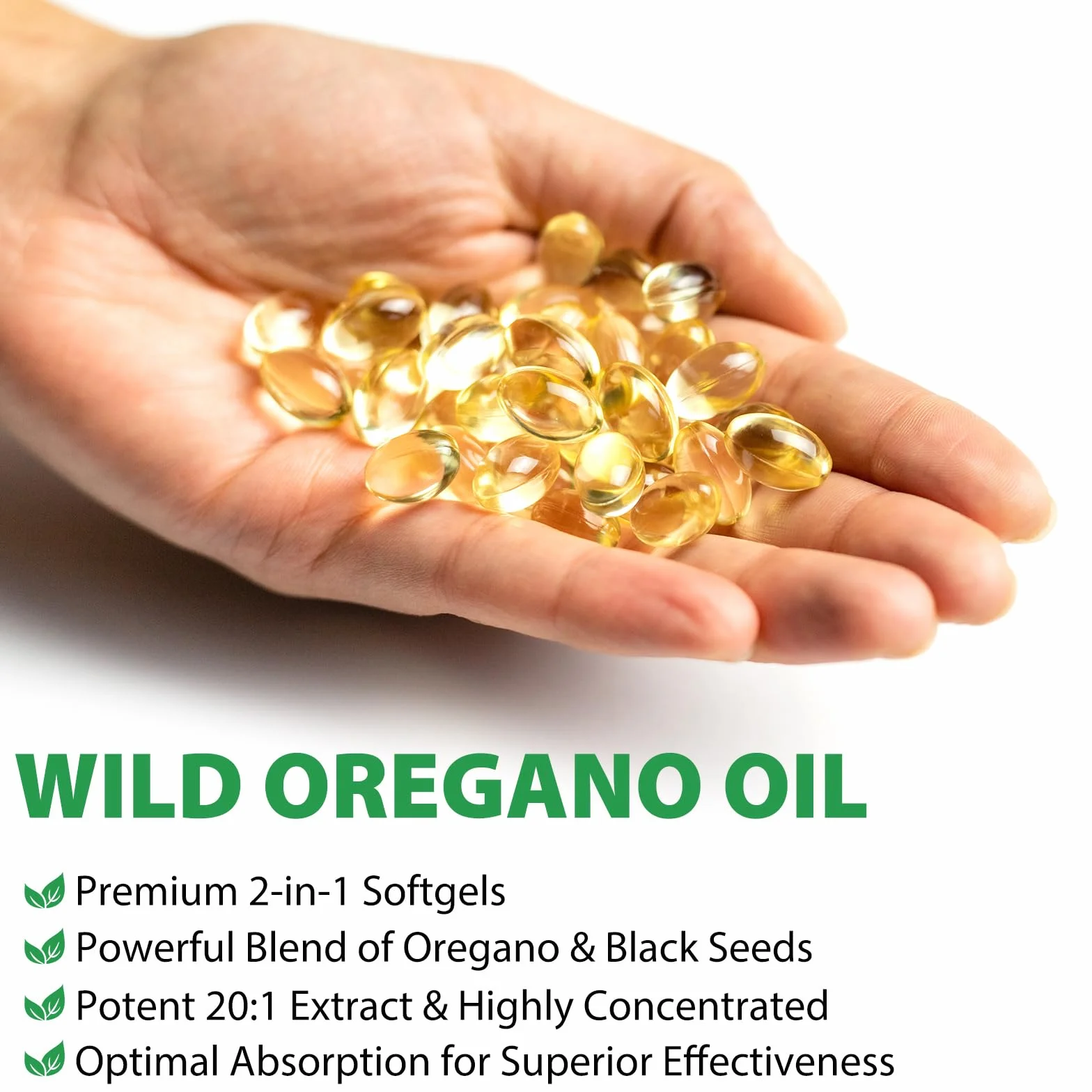 Olio di Origano Capsule 240 Capsule molli 6000 mg con Olio di Semi Neri 200 mg Carvacrolo 165 mg Spremuto a Freddo Non OGM