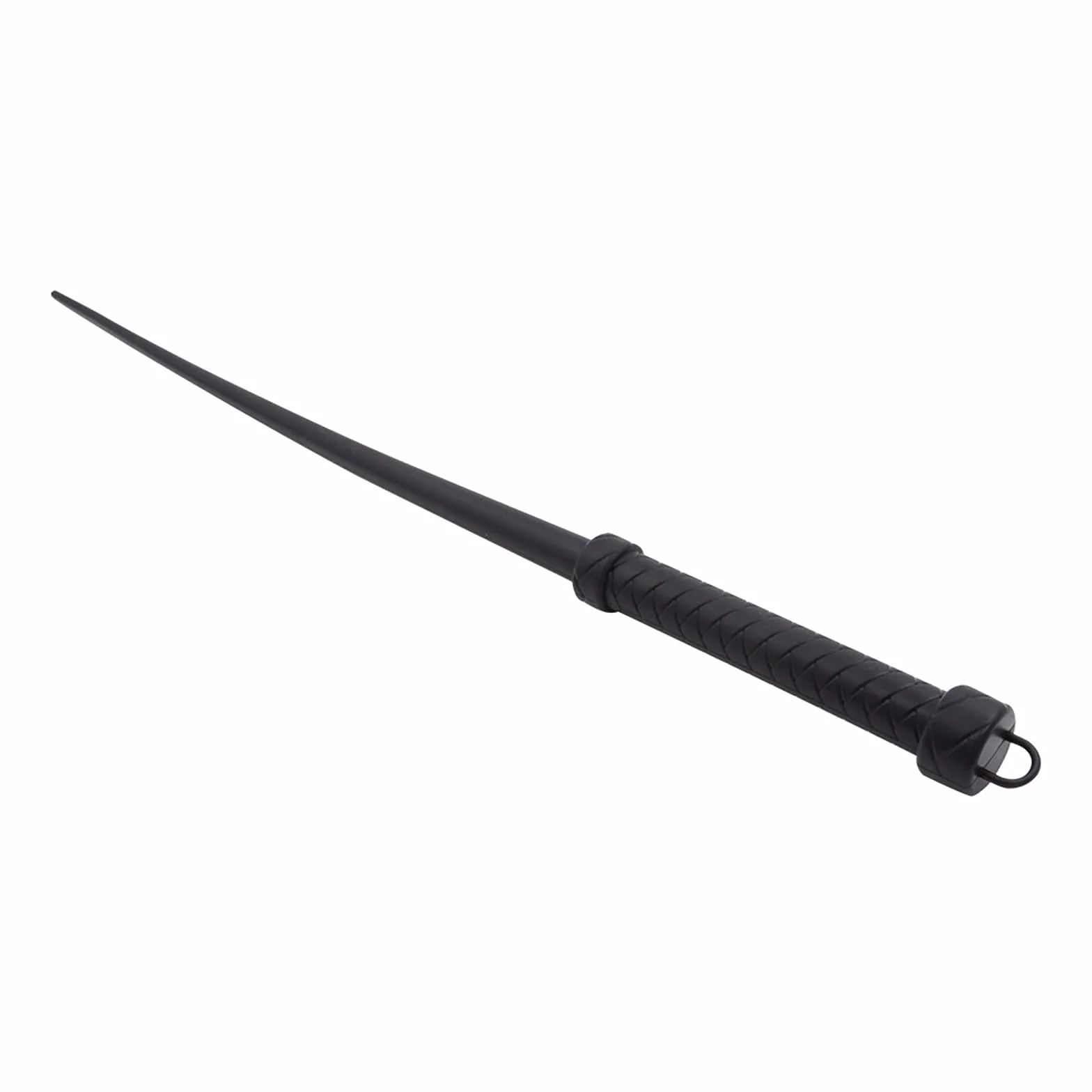 Frustino Sadomaso in Silicone, Frusta Morbida per Giochi SM Bondage Flogger per Coppie (Black)