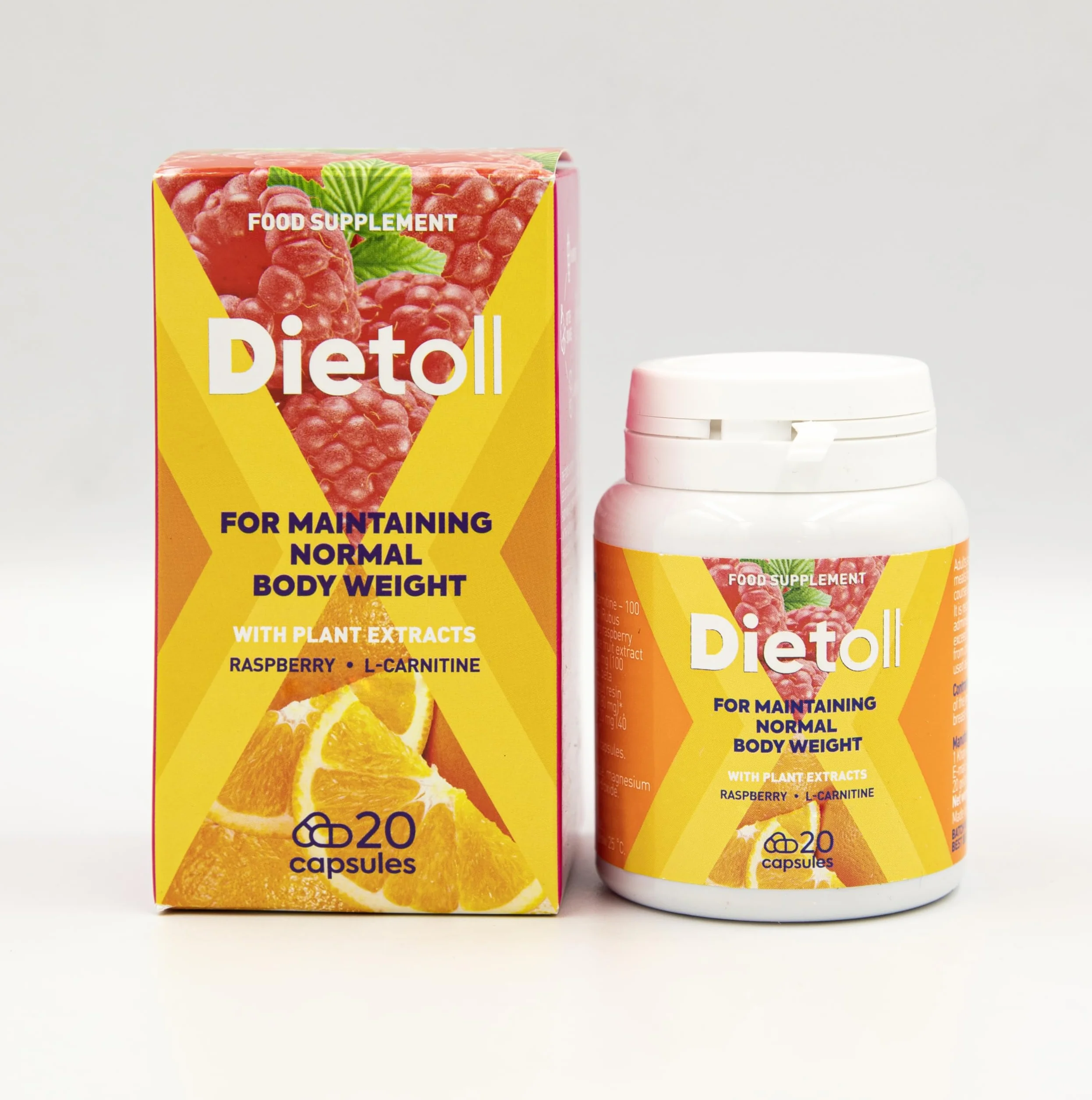 Dietoll - Integratore Dietetico per Dieta Chetogenica, 20 Capsule con Coenzima Q10