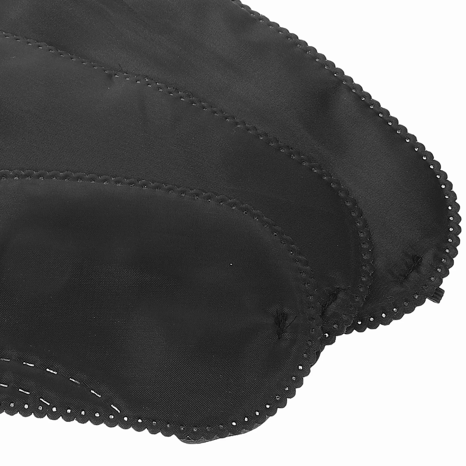 Cinturino Regolabile Maschera per Occhi 12 Pezzi Morbida Confortevole Nero