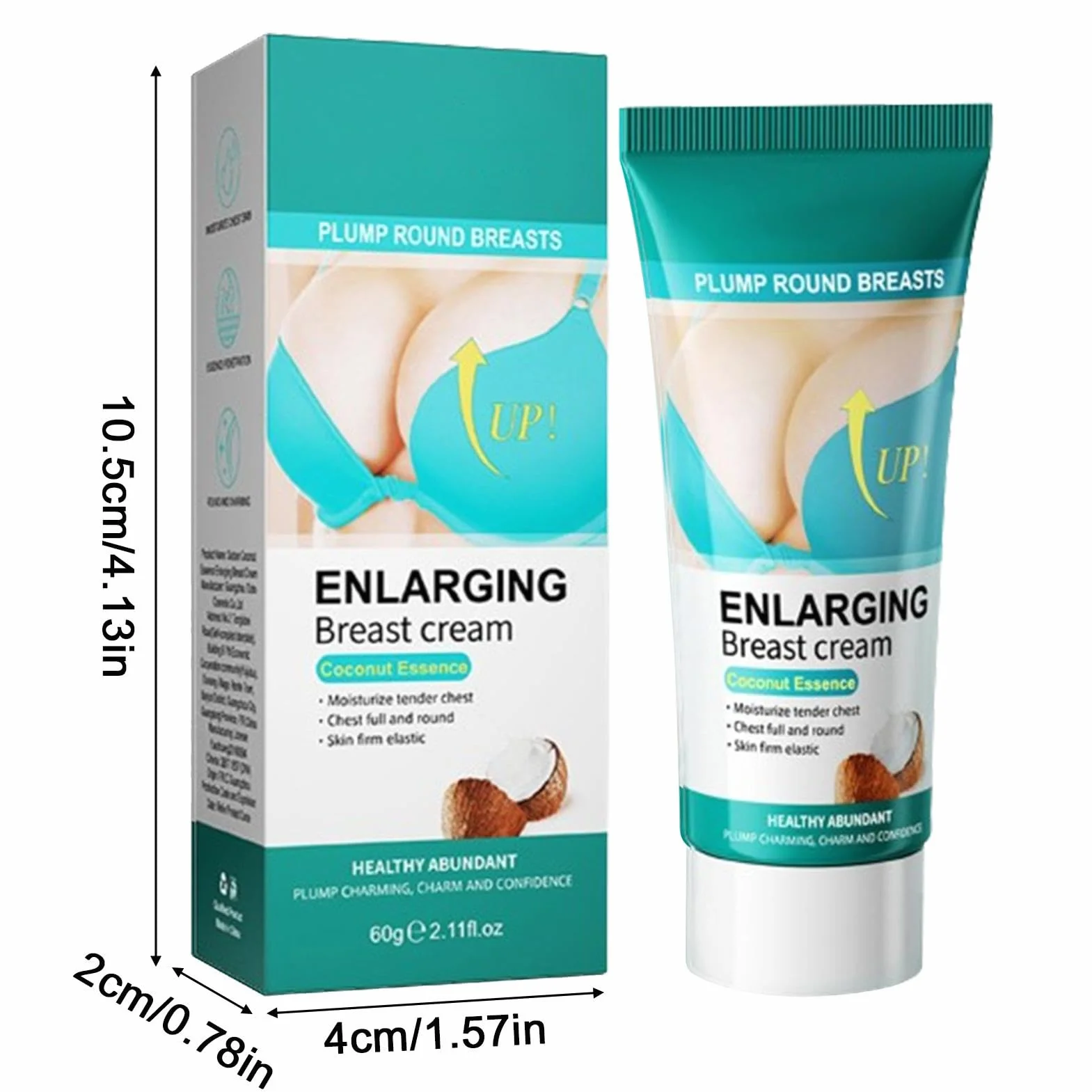 Seno Crema Seno Grande Crescita Rapida Tette Cadenti Cocco